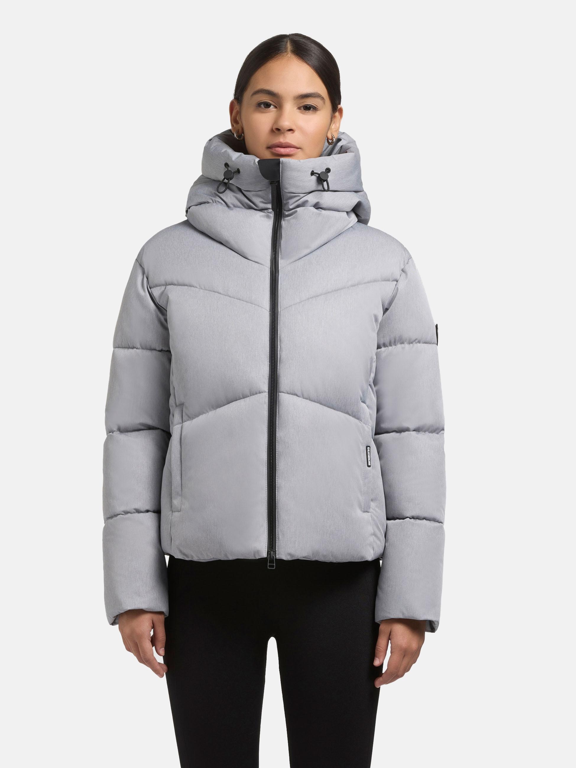 khujo Winterjacke "Milly" mit Kapuze Warm gefütterte Steppjacke mit Kapuze