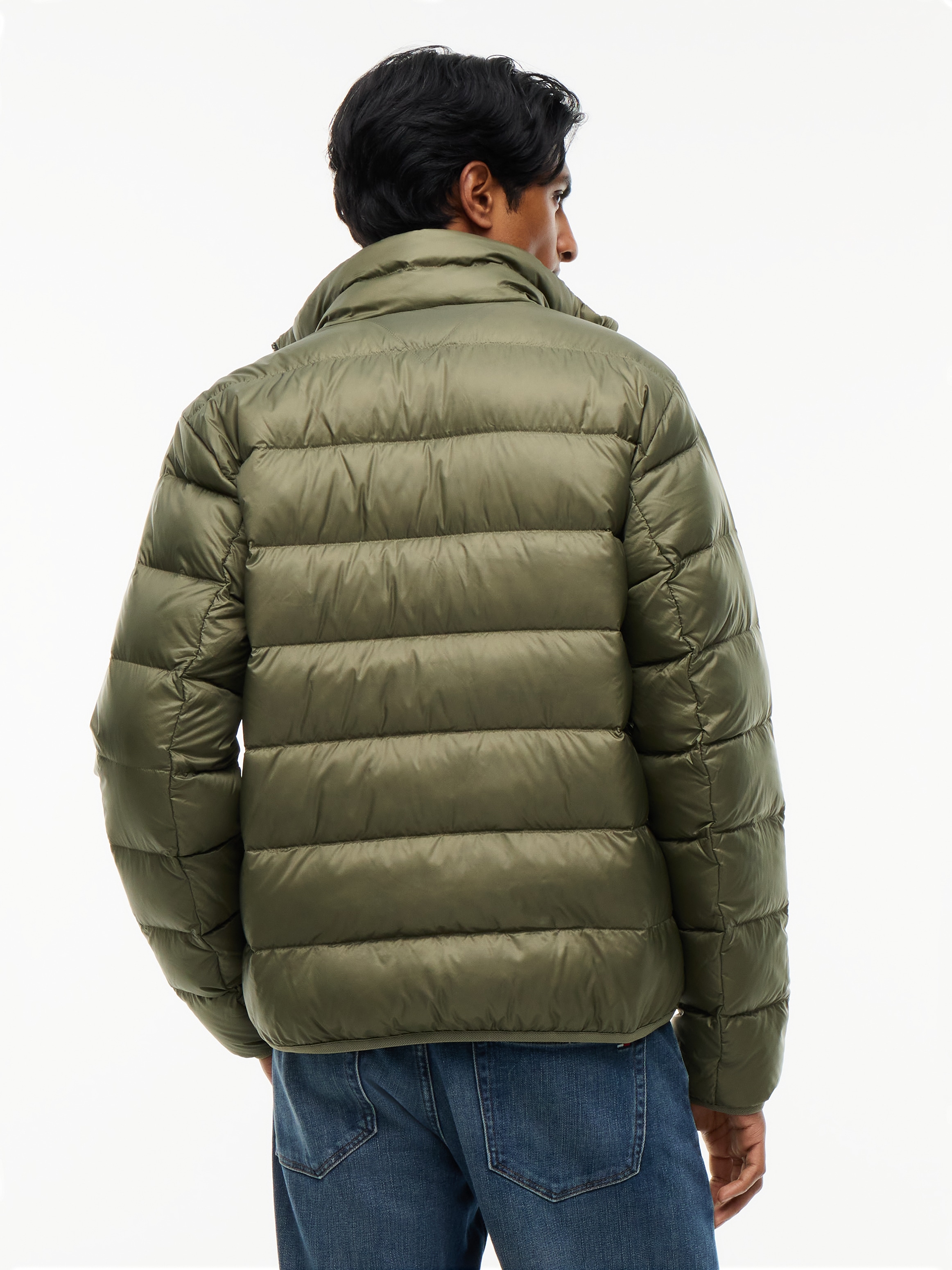Tommy Jeans Steppjacke »LIGHT DOWN PACKBL JACKET« ohne Kapuze Regular fit mit Stehkragen