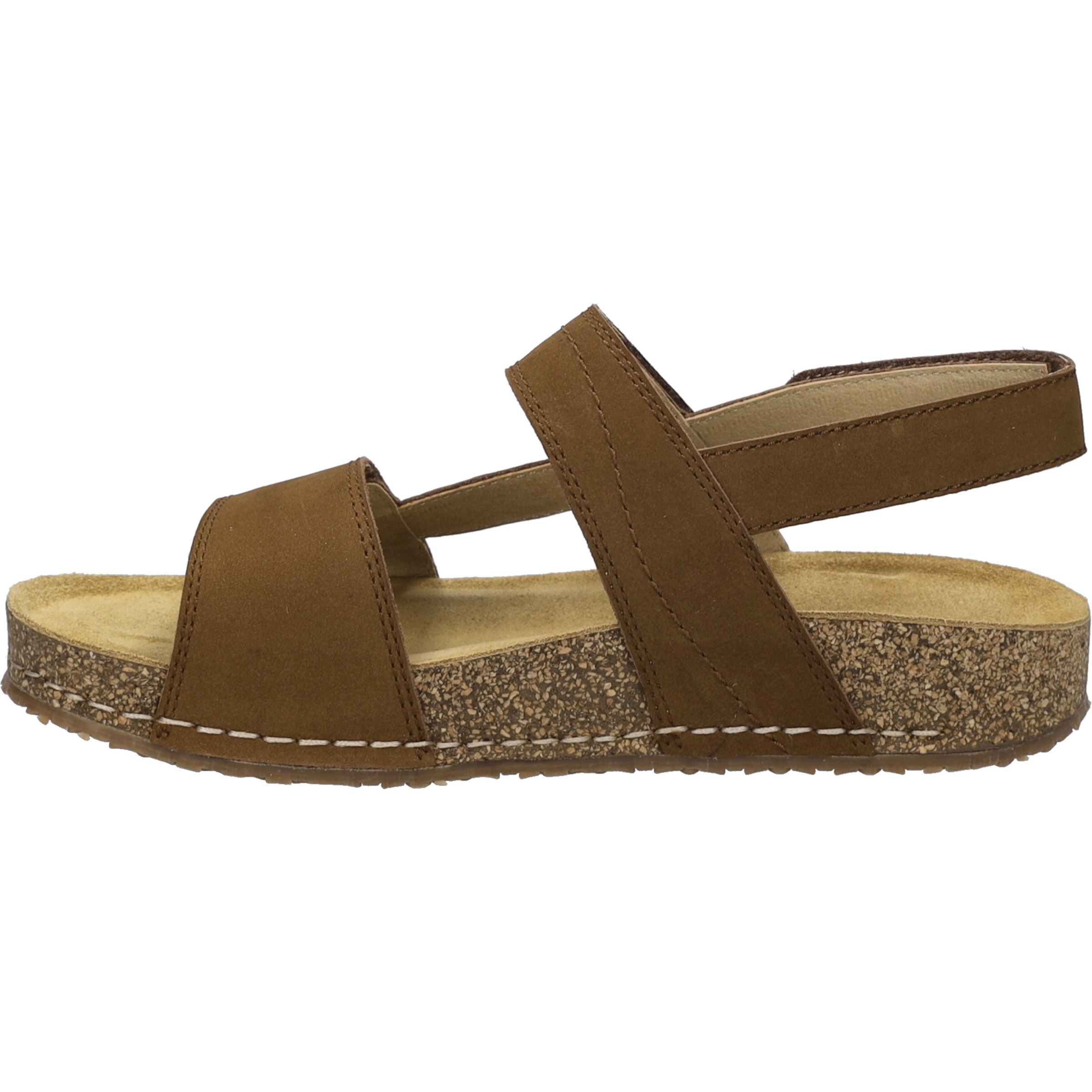 Sandale JOSEF SEIBEL "Hannah 02, castagne", Damen, Gr. 38, braun (castagne), Obermaterial: 100% Rindsleder Leather cow., Schuhe Sandale 2