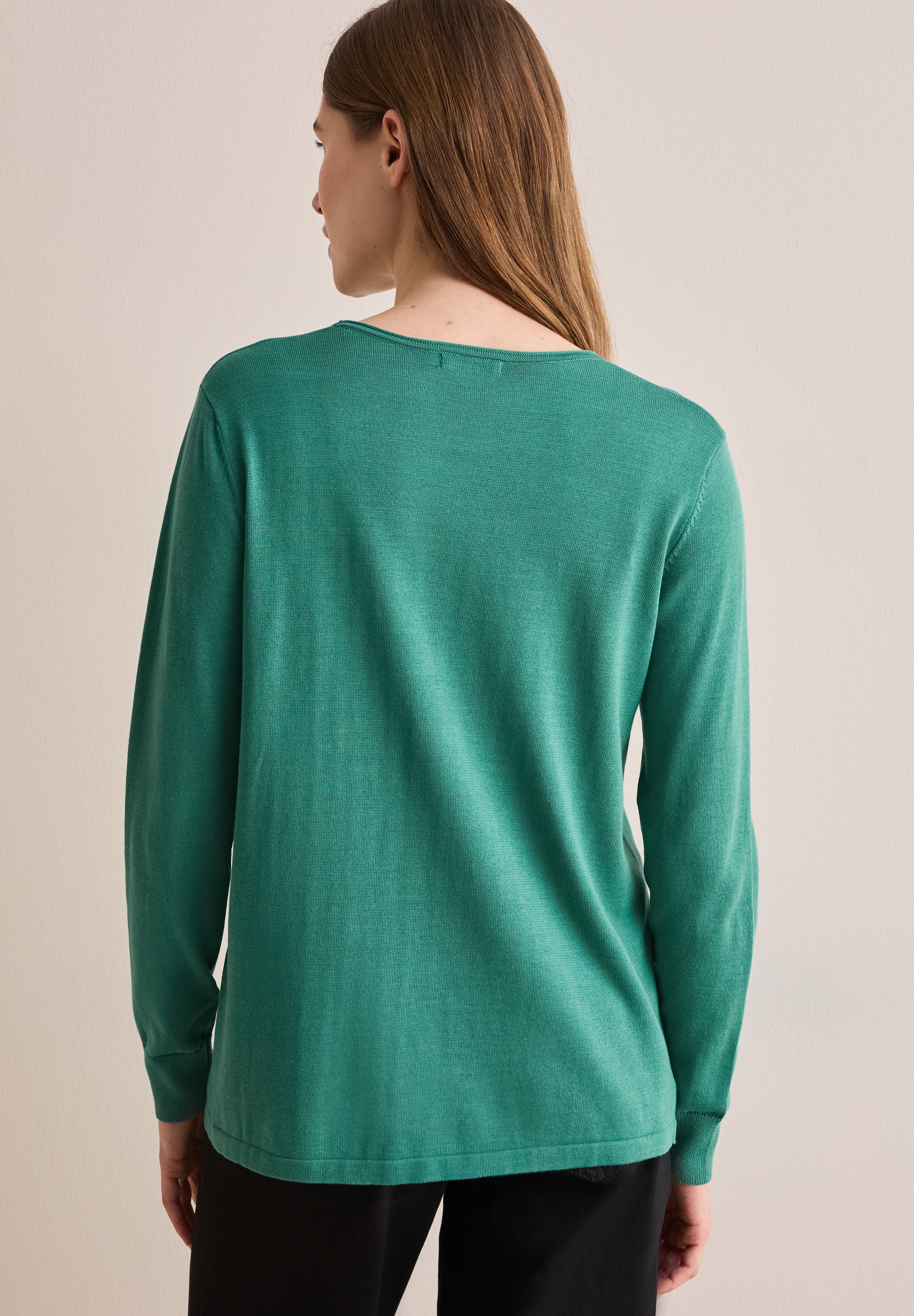 Cecil Strickpullover, im soften Baumwoll-Mix
