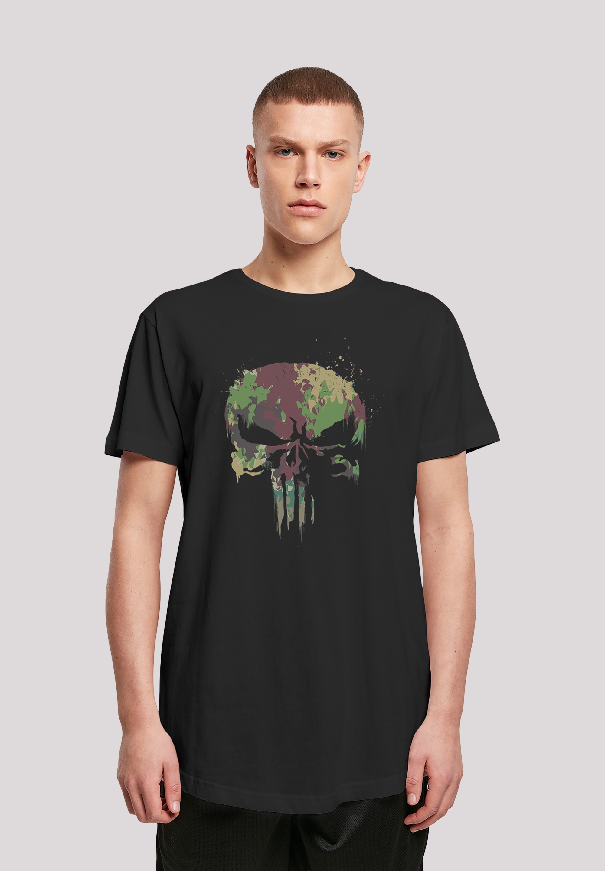 F4NT4STIC T-Shirt "Marvel Punisher TV Camo Skull", Print günstig online kaufen