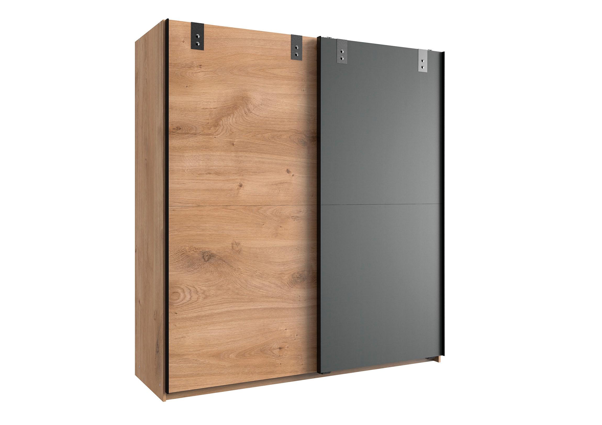 Wimex Schwebetürenschrank "Liverpool, Made in Germany" Kleiderschrank im Industrial Look, 135 oder 180x64x198cm