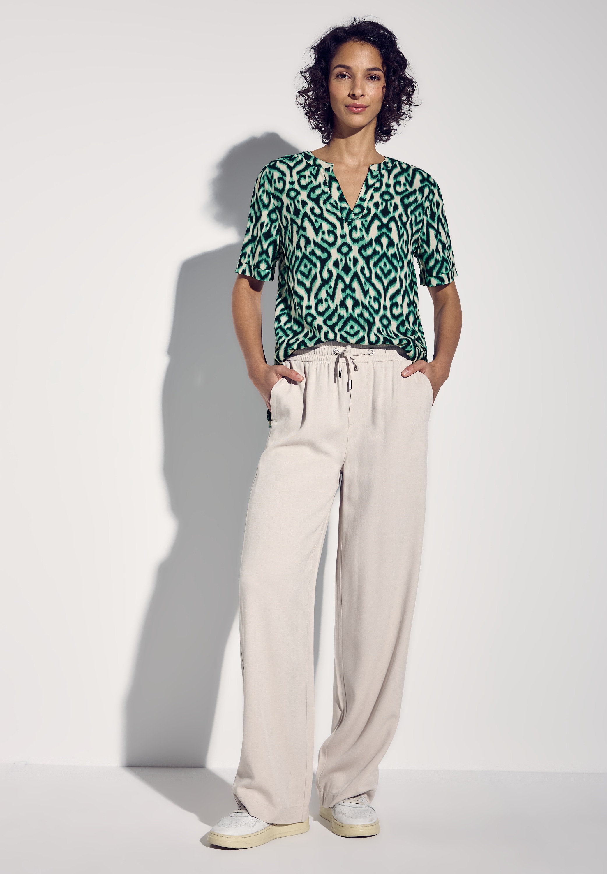 Thumbnail - Cecil Shirtbluse aus softer Viskose