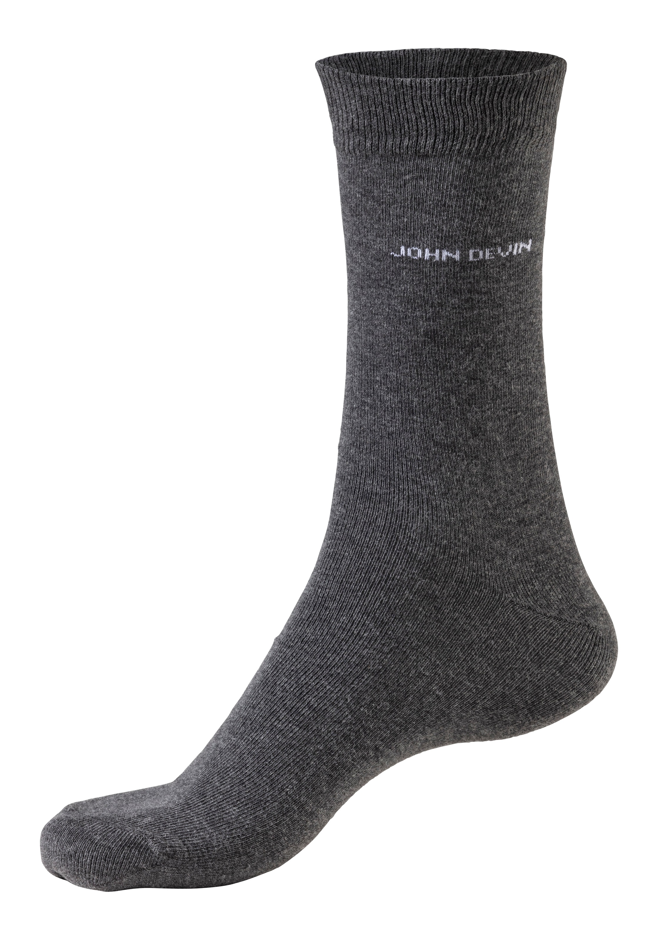 John Devin Basicsocken, (Packung, 7 Paar), für jeden Tag