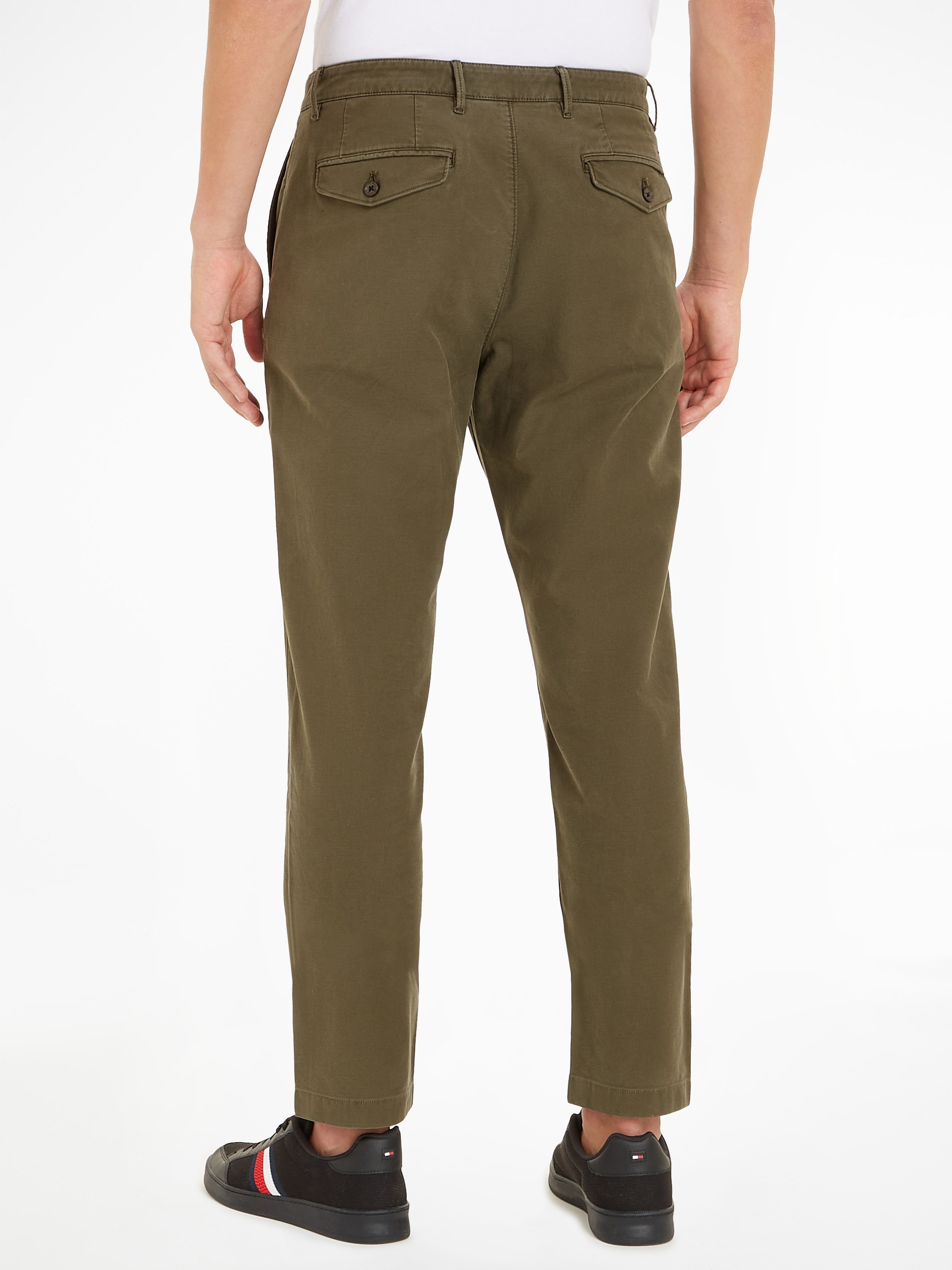 Tommy Hilfiger Chinohose »CHINO CHELSEA GABARDINE GMD«  mit Logostickerei auf der Hintertasche