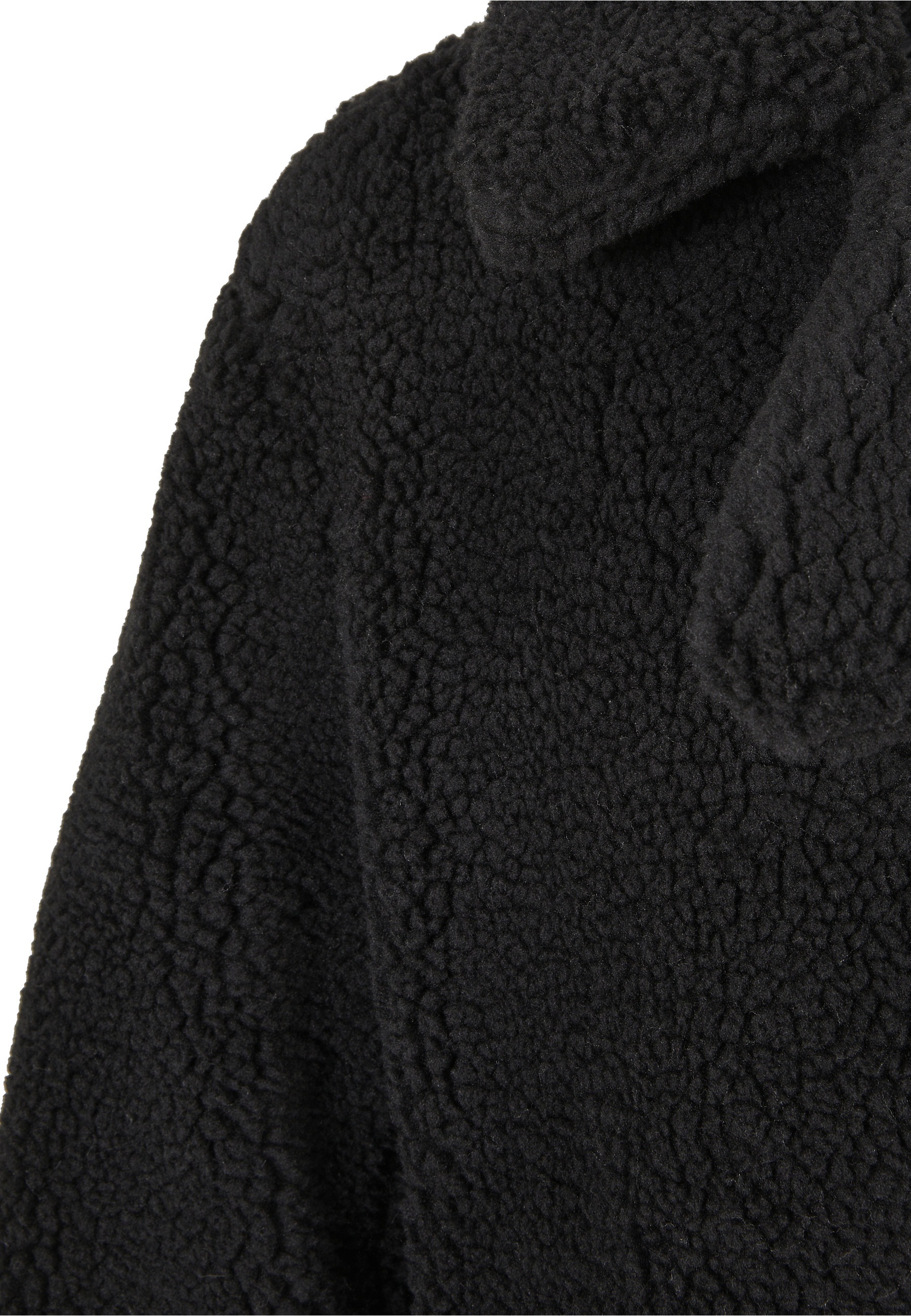 URBAN CLASSICS Winterjacke »Urban Classics Damen Ladies Sherpa Biker Jacket« 1 Stk. tlg. ohne Kapuze