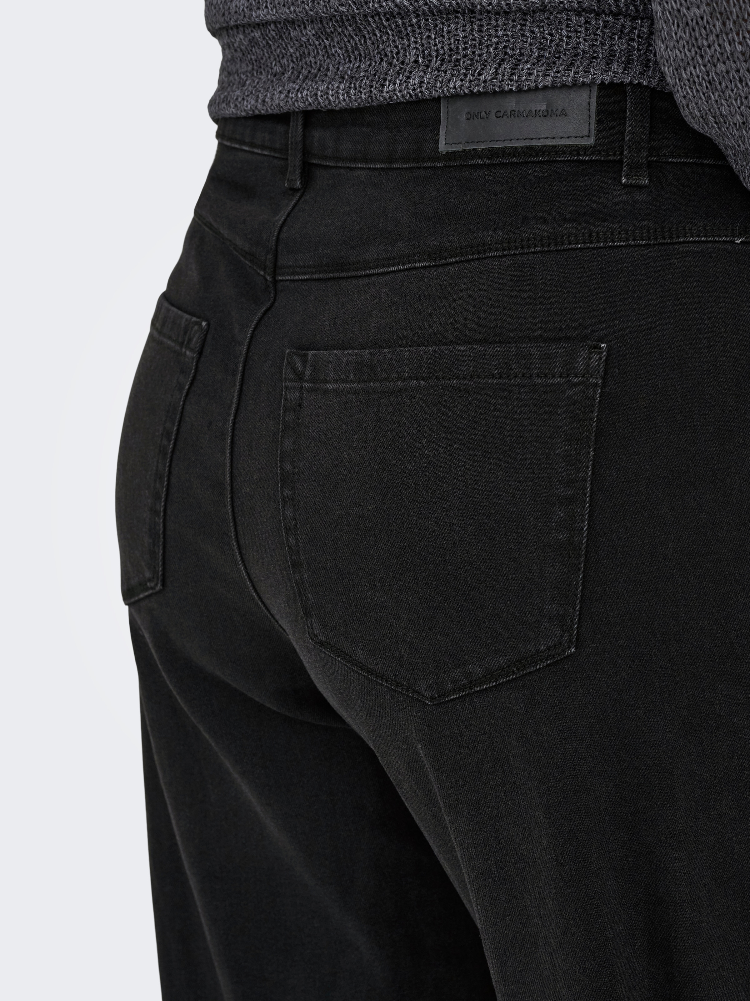 ONLY CARMAKOMA High-waist-Jeans »CARSNOW HW WIDE DNM JEANS PIM WB«