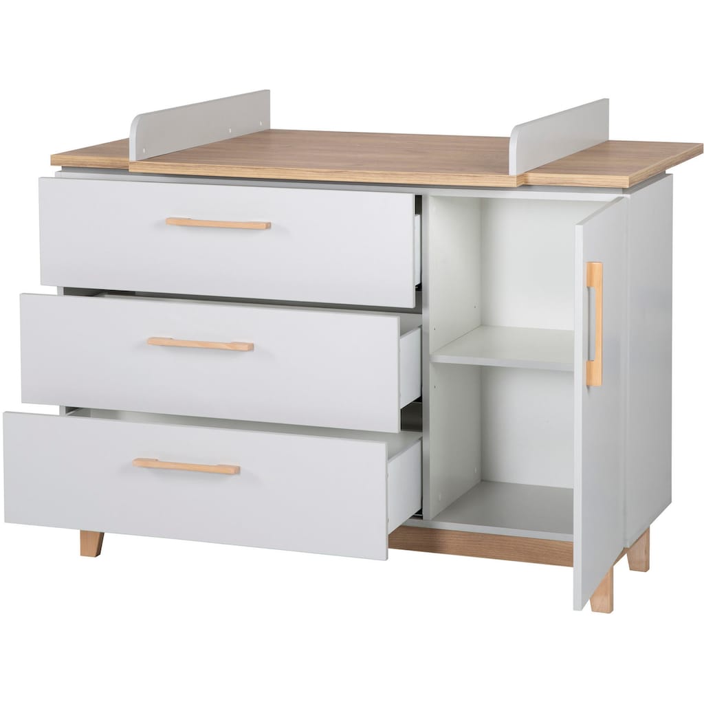 roba® Babyzimmer-Komplettset »Caro«, (Set, 3 St., Kinderbett, Schrank, Wickelkommode)