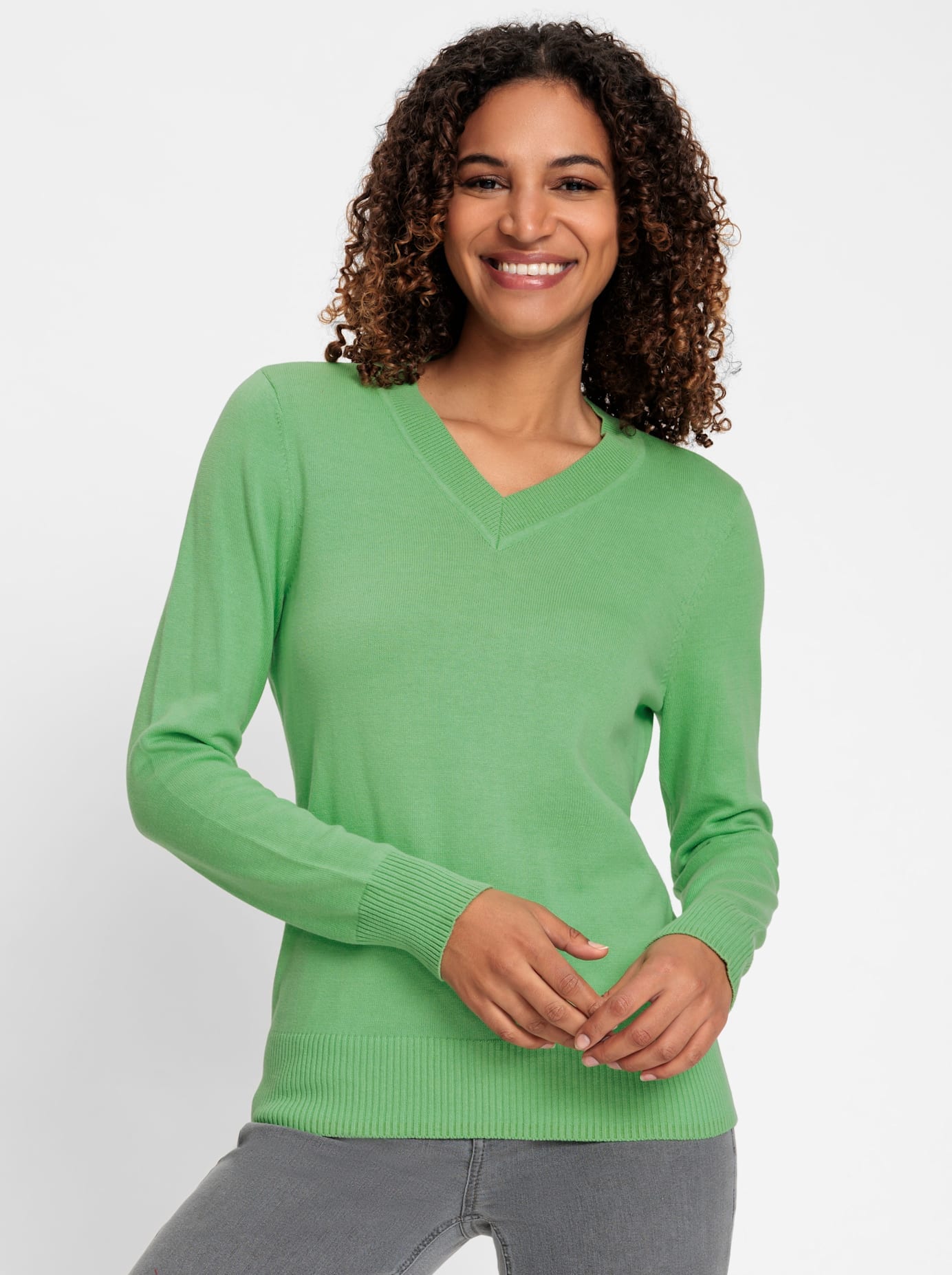 Casual Looks V-Ausschnitt-Pullover »Pullover«