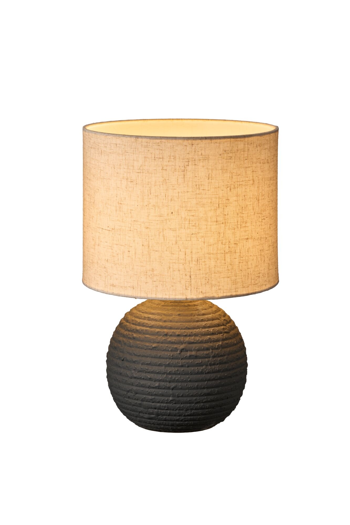 Pauleen Tischleuchte »Pure Beauty E14 max. 20W Anthrazit, Weiß« E14 1 Stk. Ein-/Ausschalter