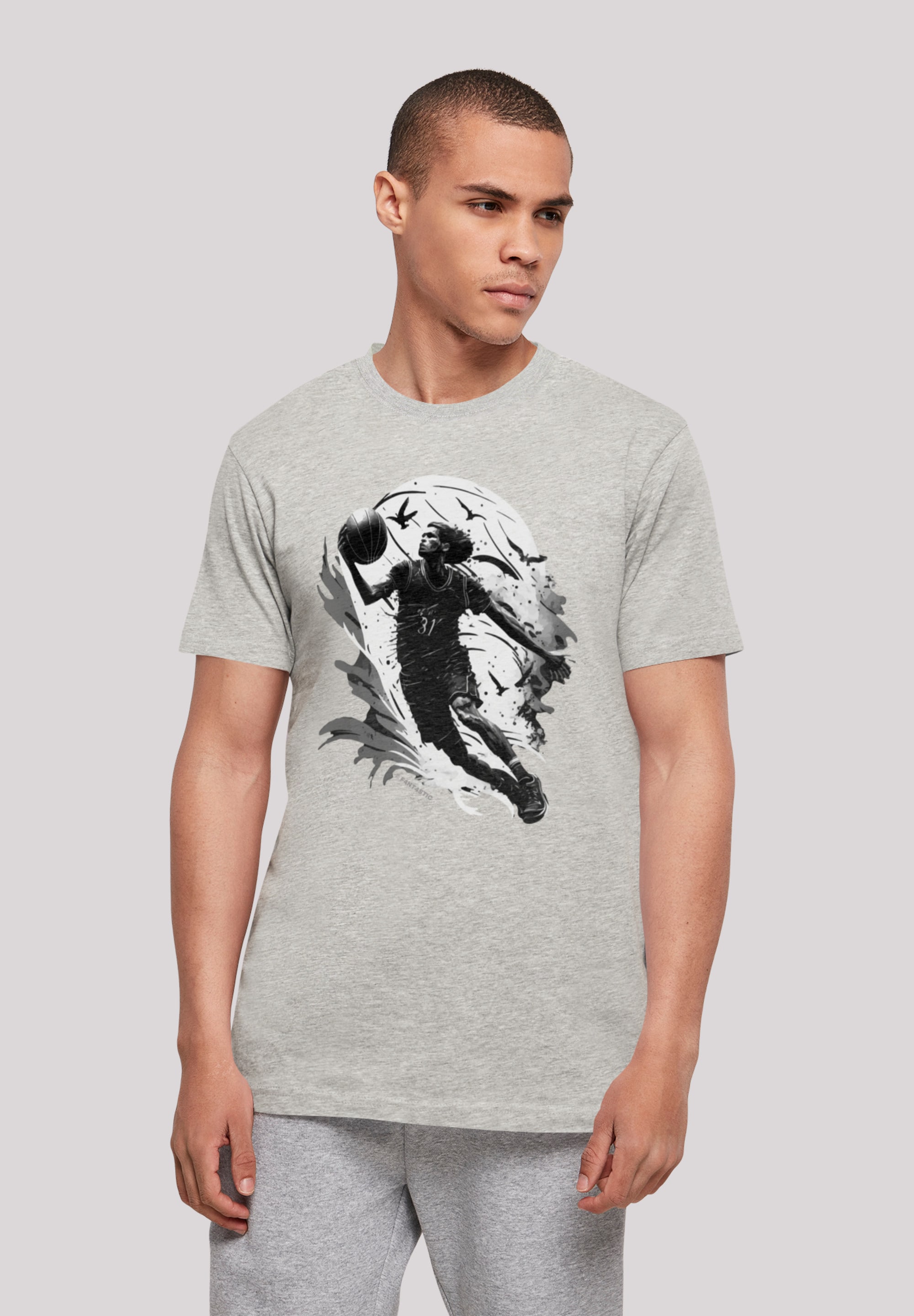 F4NT4STIC T-Shirt »Basketball Spieler«, Keine Angabe ▷ bestellen | BAUR | T-Shirts