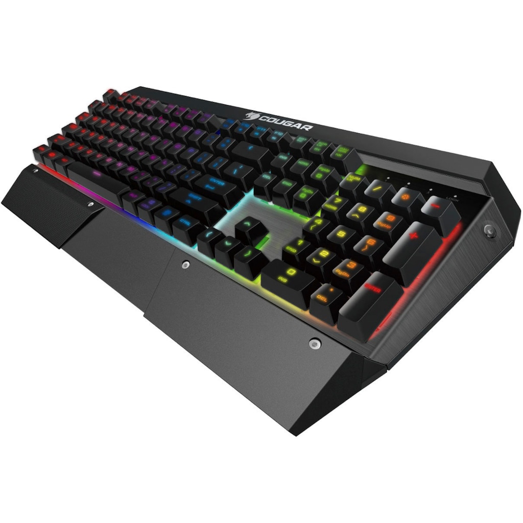 Cougar Gaming-Tastatur »Attack X3 RGB«, Cherry MX Silber