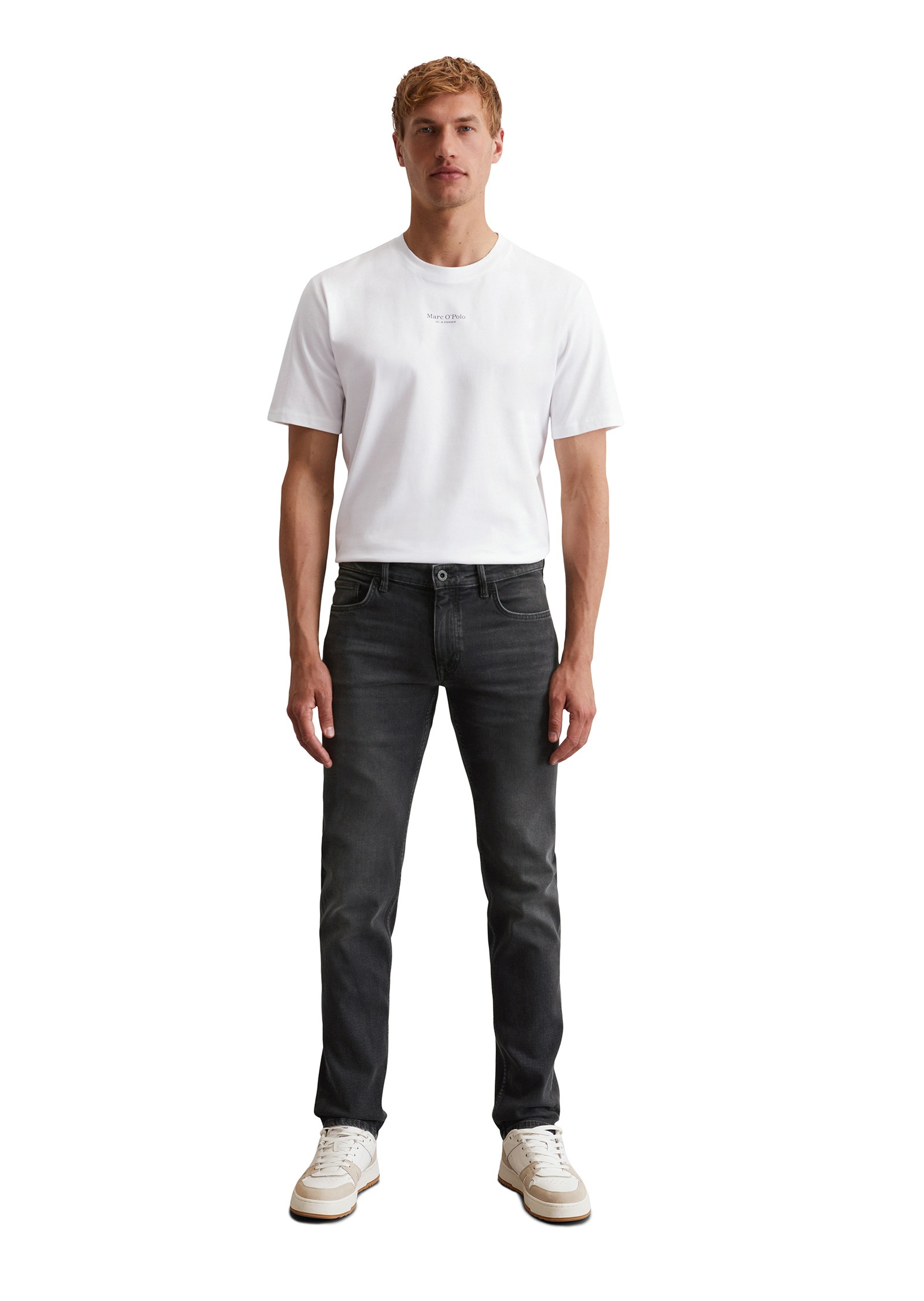 Marc O'Polo Straight-Jeans »aus Bio-Baumwoll-Mix«