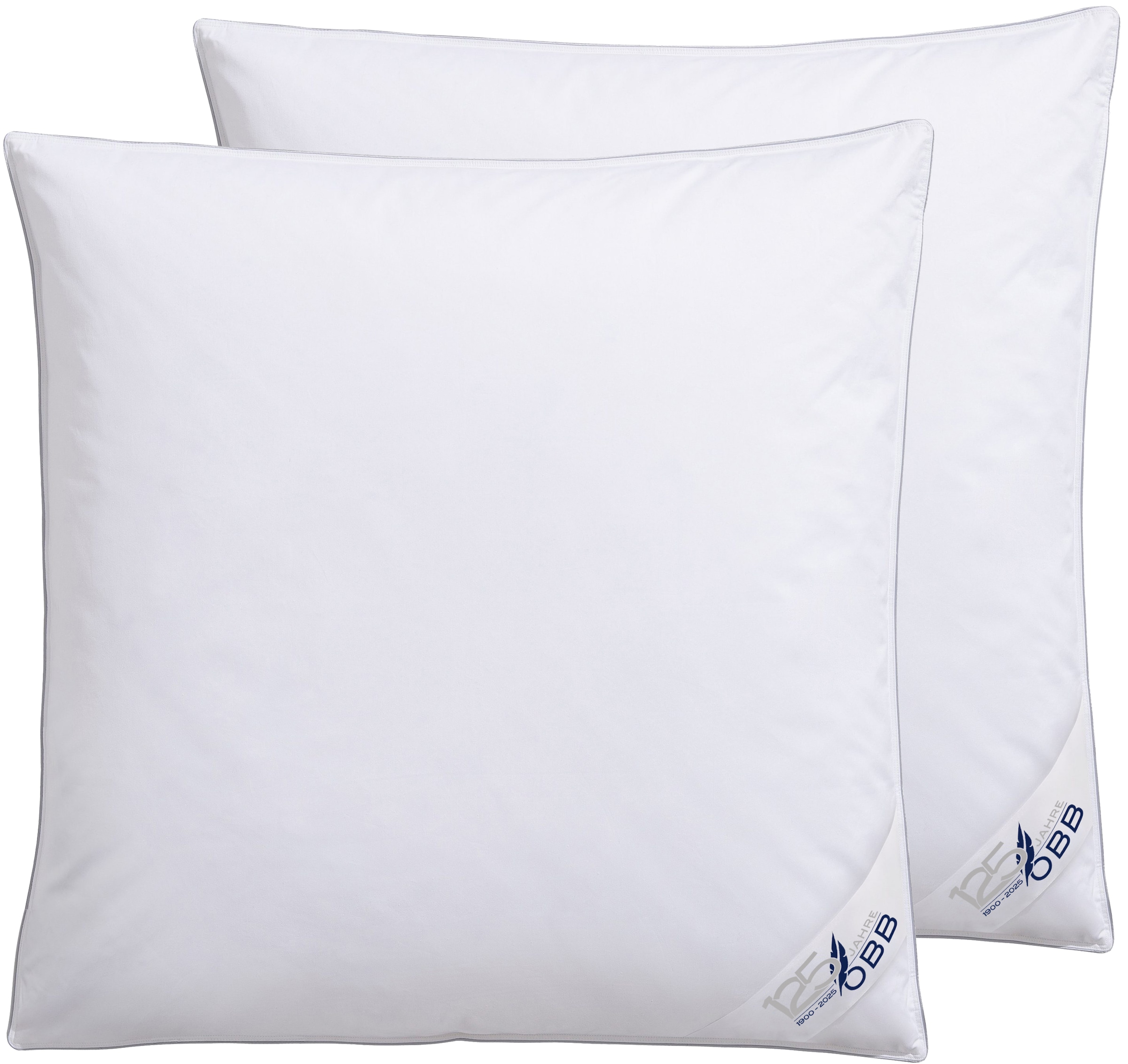 OBB Federkopfkissen "Edition 125 Jahre OBB" Füllung: 90 % Federn, 10 % Daun günstig online kaufen