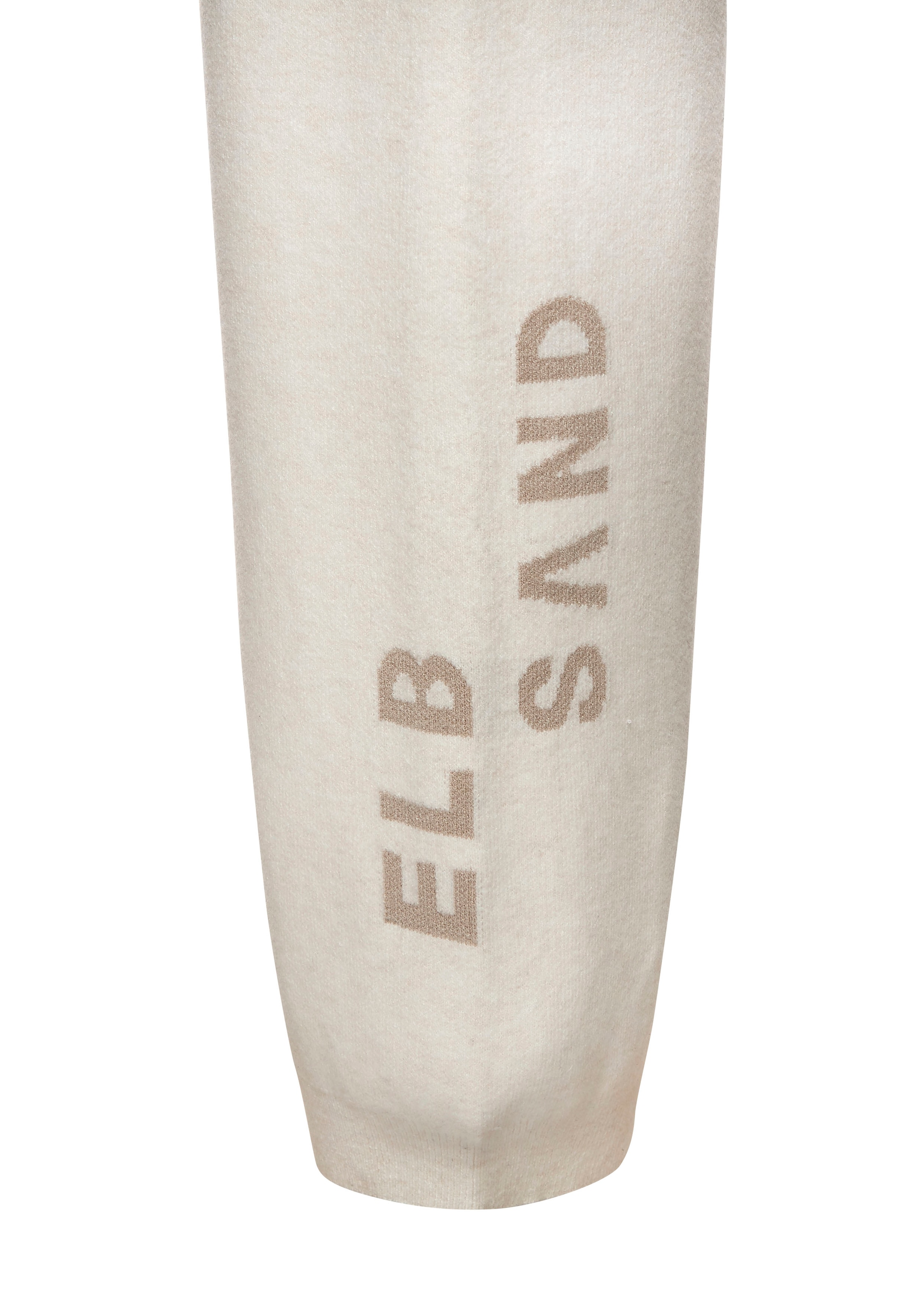 Elbsand Strickhose, mit eingestricktem Logo, aus hochwertigen Feinstrick, Loungewear