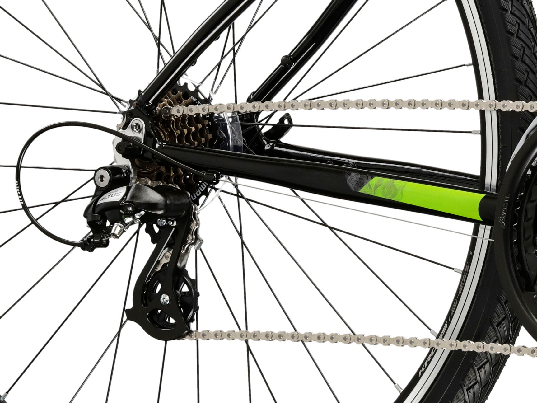 Kross Crossrad »Evado 2.0«, 21 Gang, Shimano, ALTUS M310 Schaltwerk, Kettenschaltung
