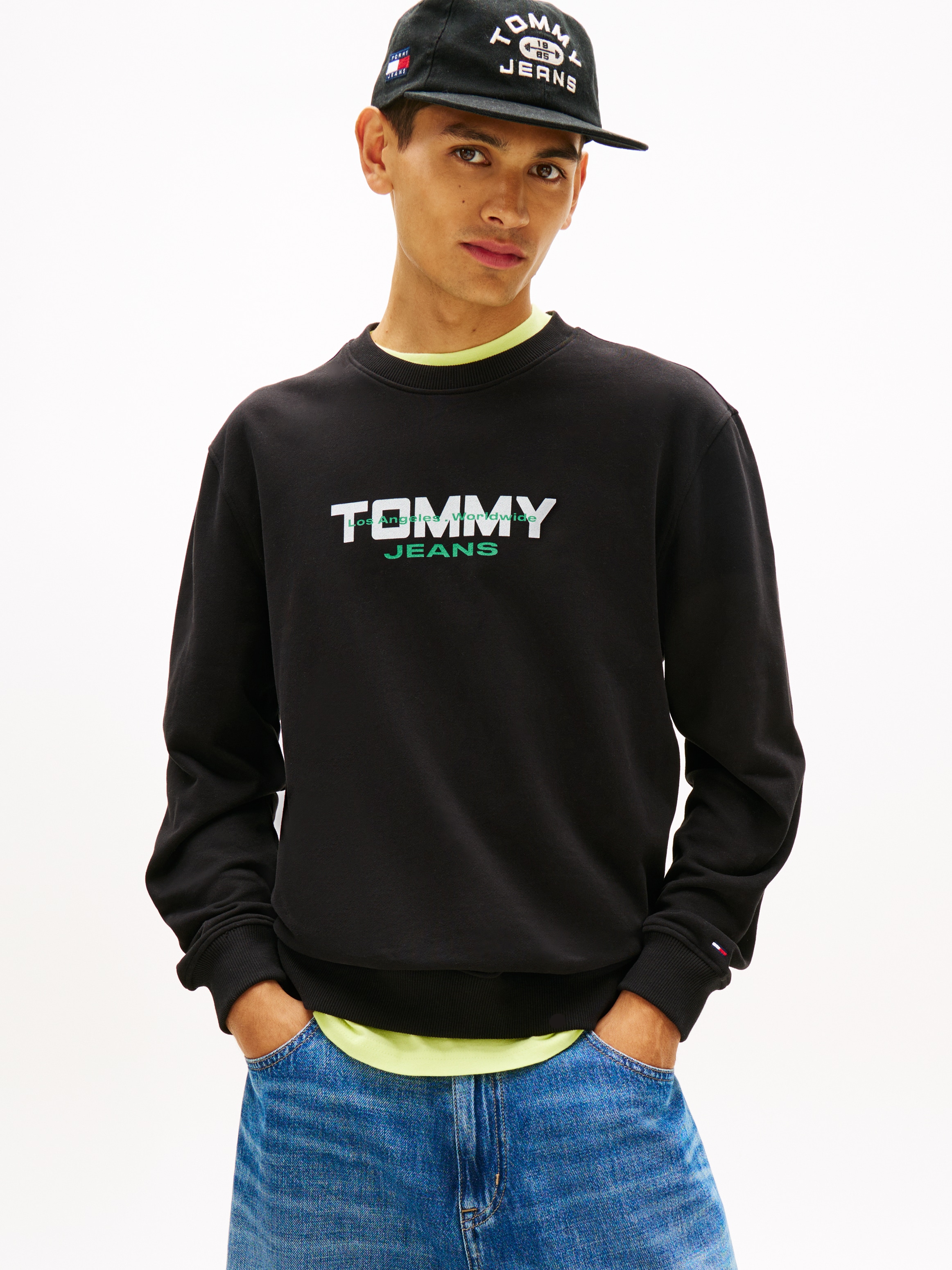 Tommy Jeans Sweatshirt "TJM REGULAR CREW", Regular fit mit Rundhalsausschni günstig online kaufen