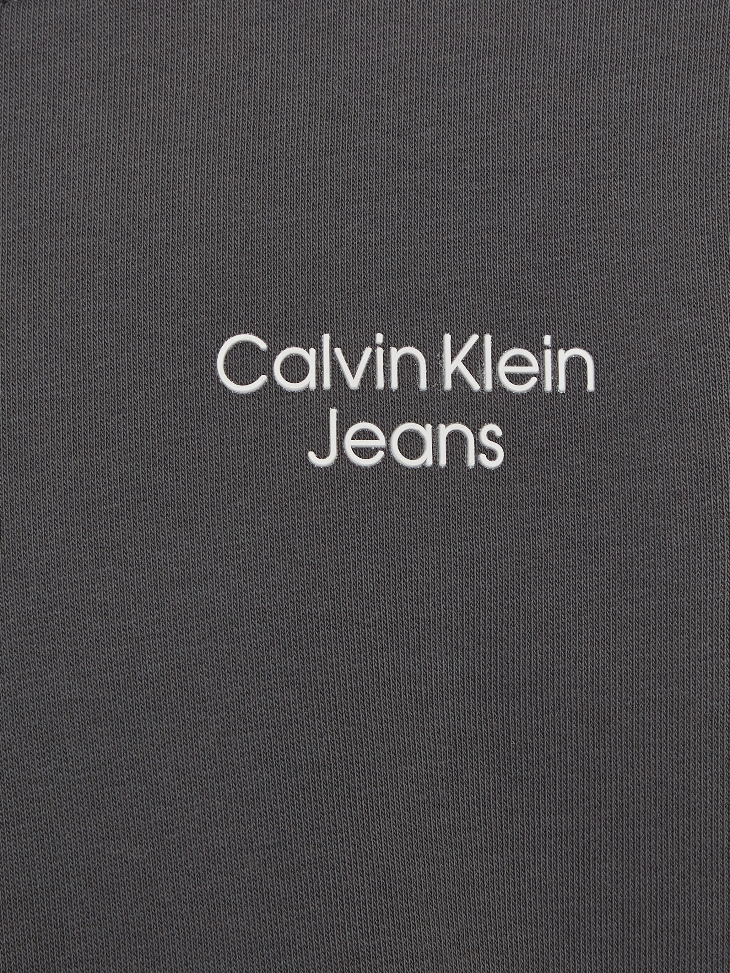 Calvin Klein SWEATSHIRT«, Jeans online Sweatshirt | mit Logodruck LOGO »CKJ kaufen STACK BAUR