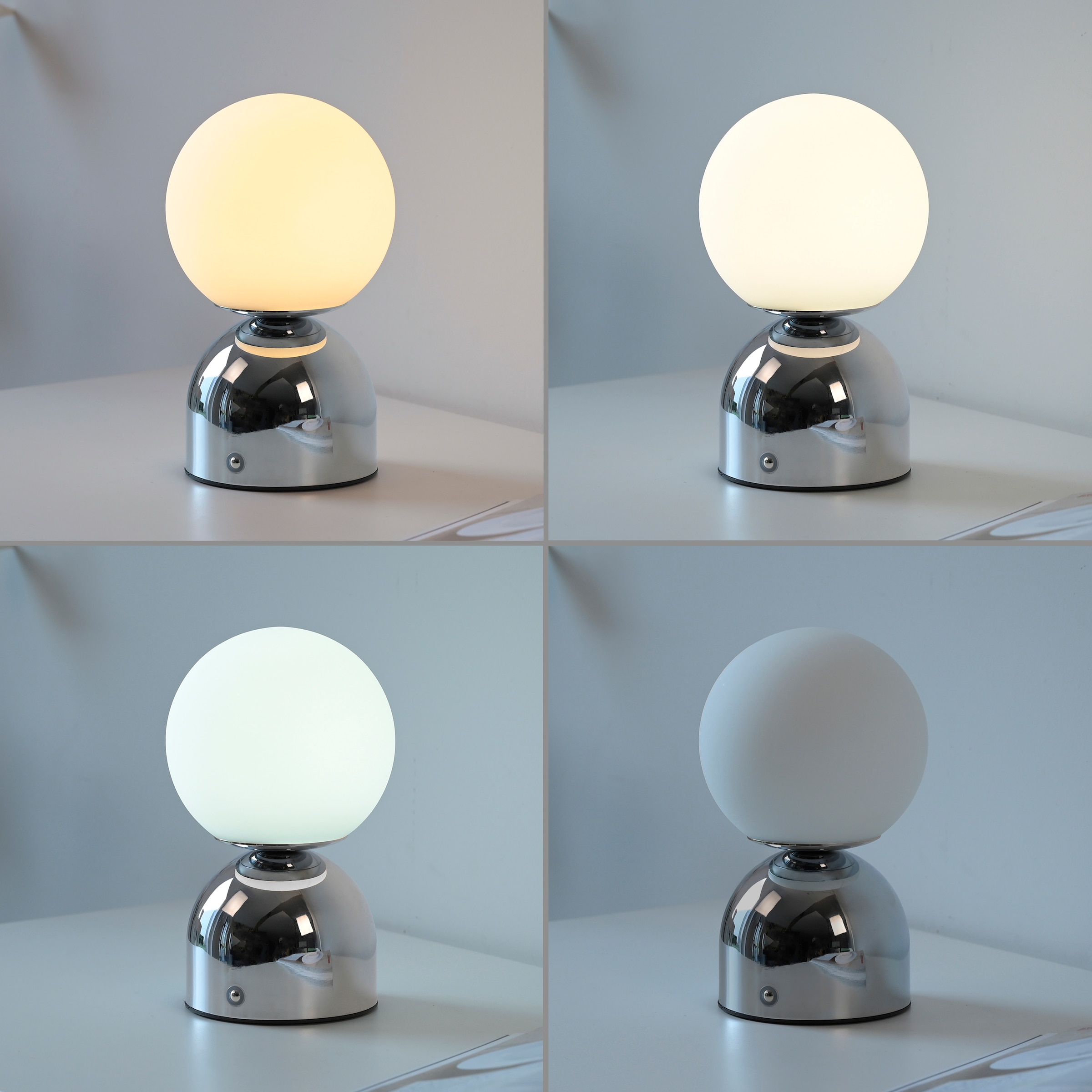 SCHÖNER WOHNEN-Kollektion LED Tischleuchte »RUDI« LED-Board 1 Stk. warmweiß - kaltweiß SCHÖNER WOHNEN Kollektion, CCT 3000-6000K, Touchdimmer, Memoryfunktion