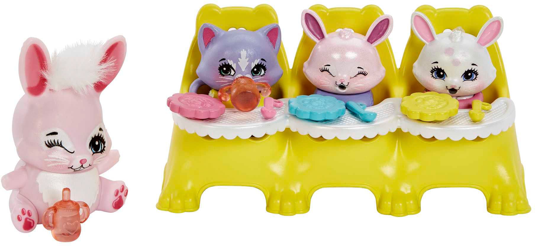 Enchantimals Minipuppe »Enchantimals Baby Best Friends, Bree Bunny«