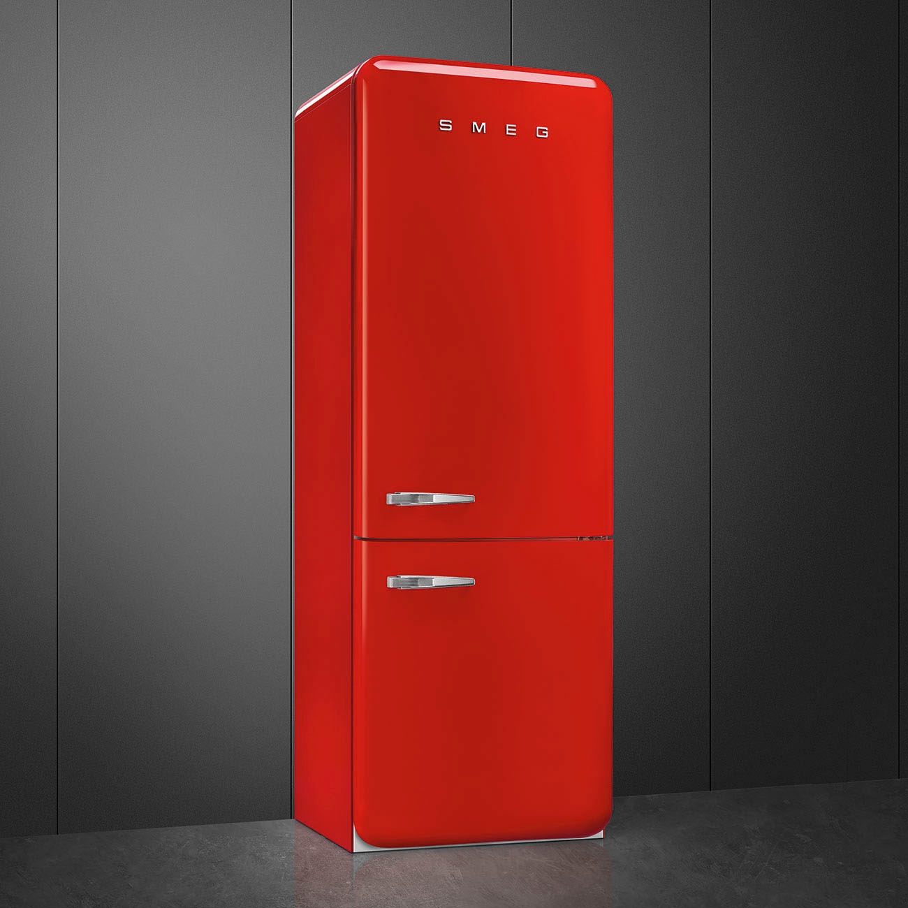 Smeg Kühl-/Gefrierkombination, FAB38RRD5, 205 cm hoch, 70,6 cm breit