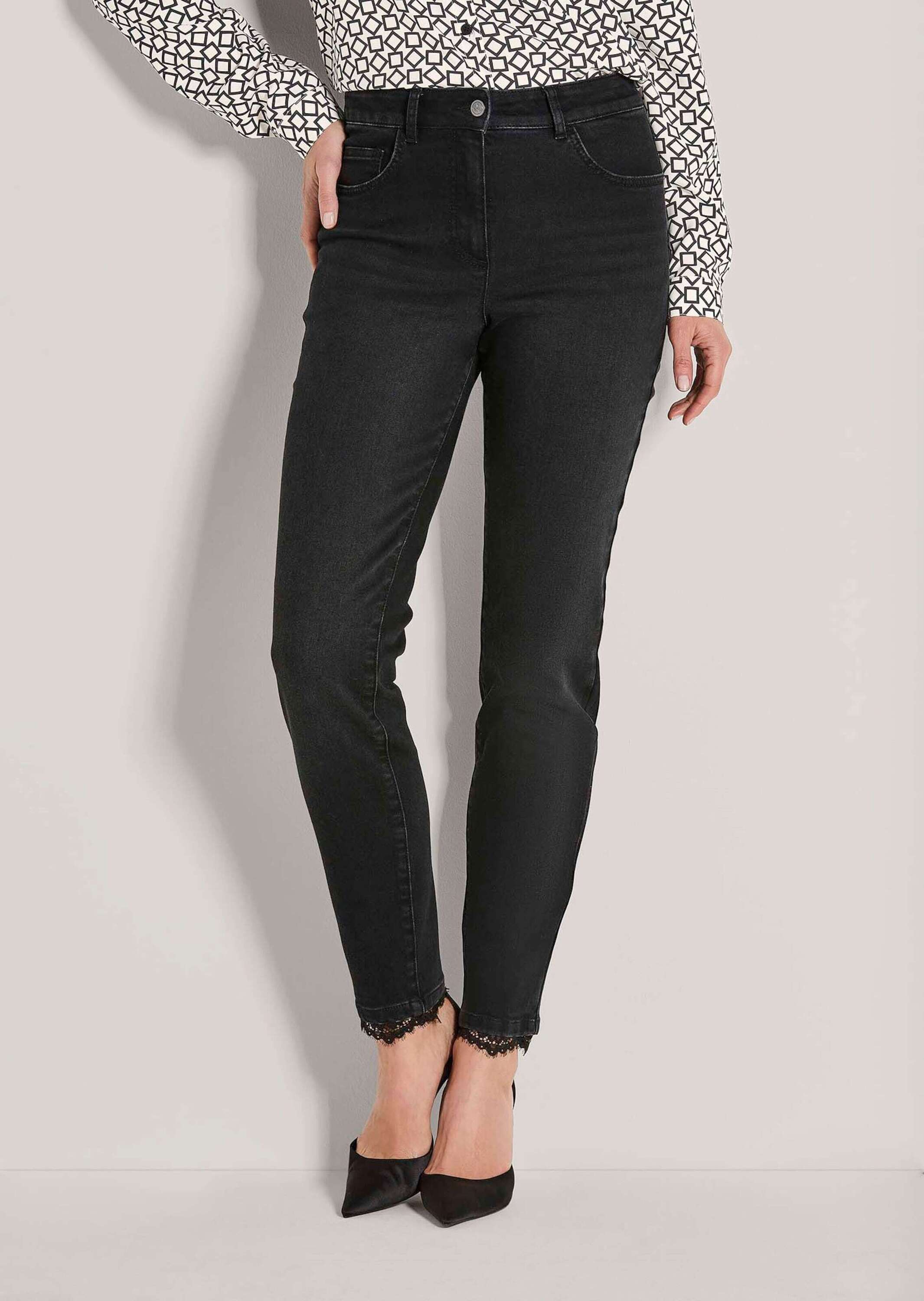 Thumbnail - MADELEINE Regular-fit-Jeans "Jeans Slim Fit Five-Pocket-Hose"