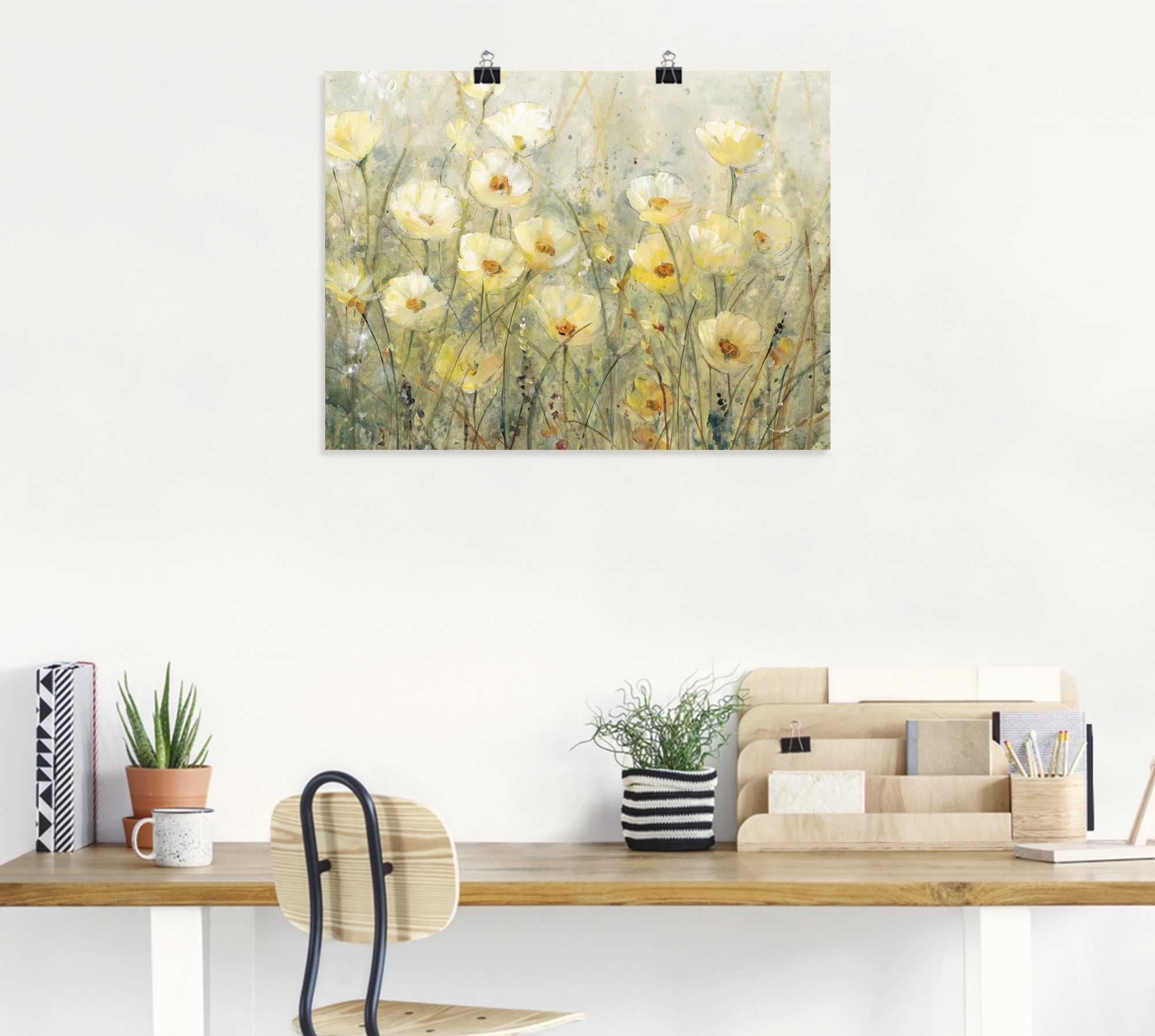 Artland Wandbild »Sommer in voller Blüte I«, Blumenwiese, (1 St.), als Alubild, Outdoorbild, Leinwandbild, Poster, Wandaufkleber