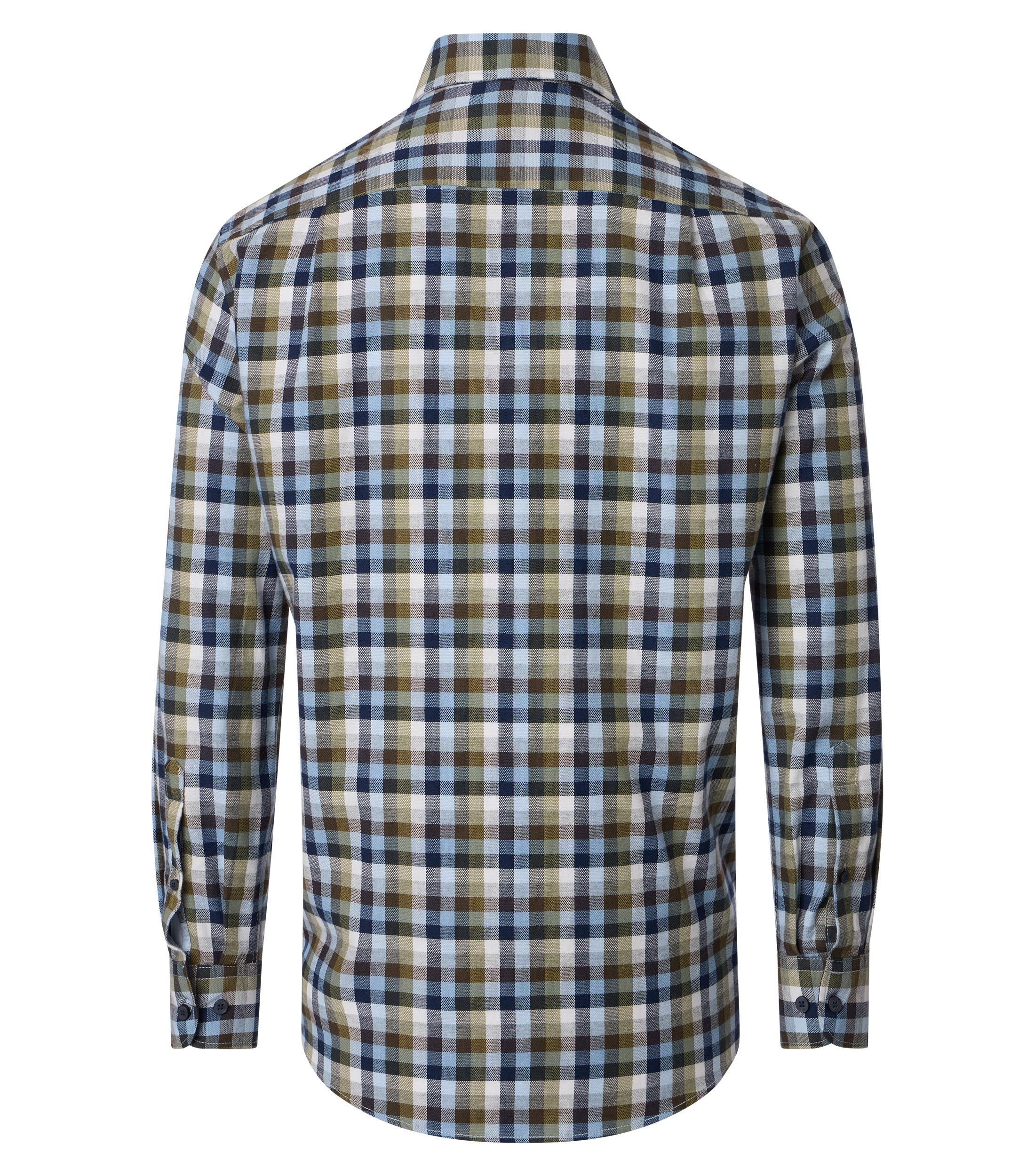 CASAMODA Langarmhemd "CASAMODA Freizeithemd kariert" günstig online kaufen