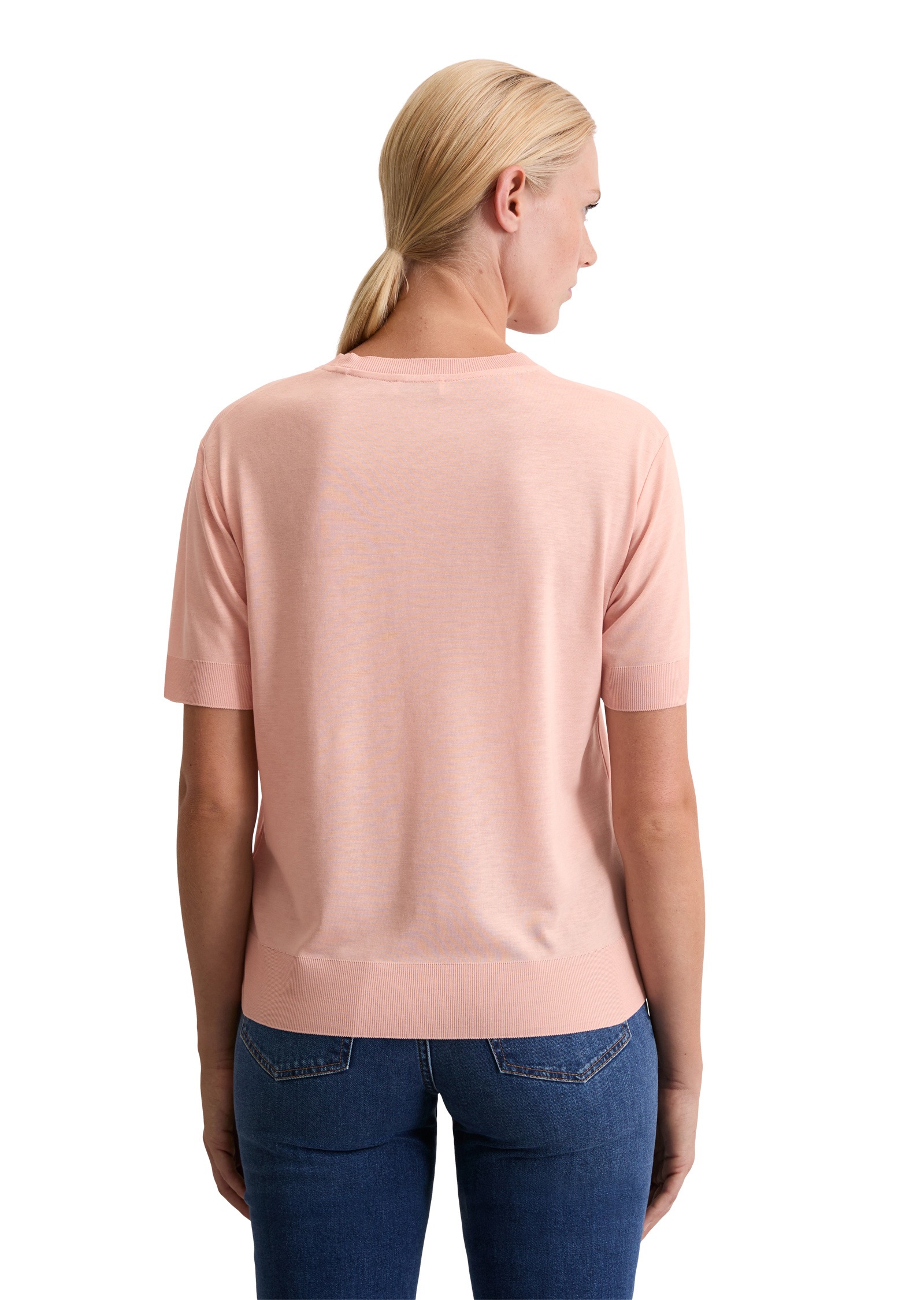 Thumbnail - Marc OPolo T-Shirt "aus TENCEL™ Lyocell-Baumwolle-Mix"