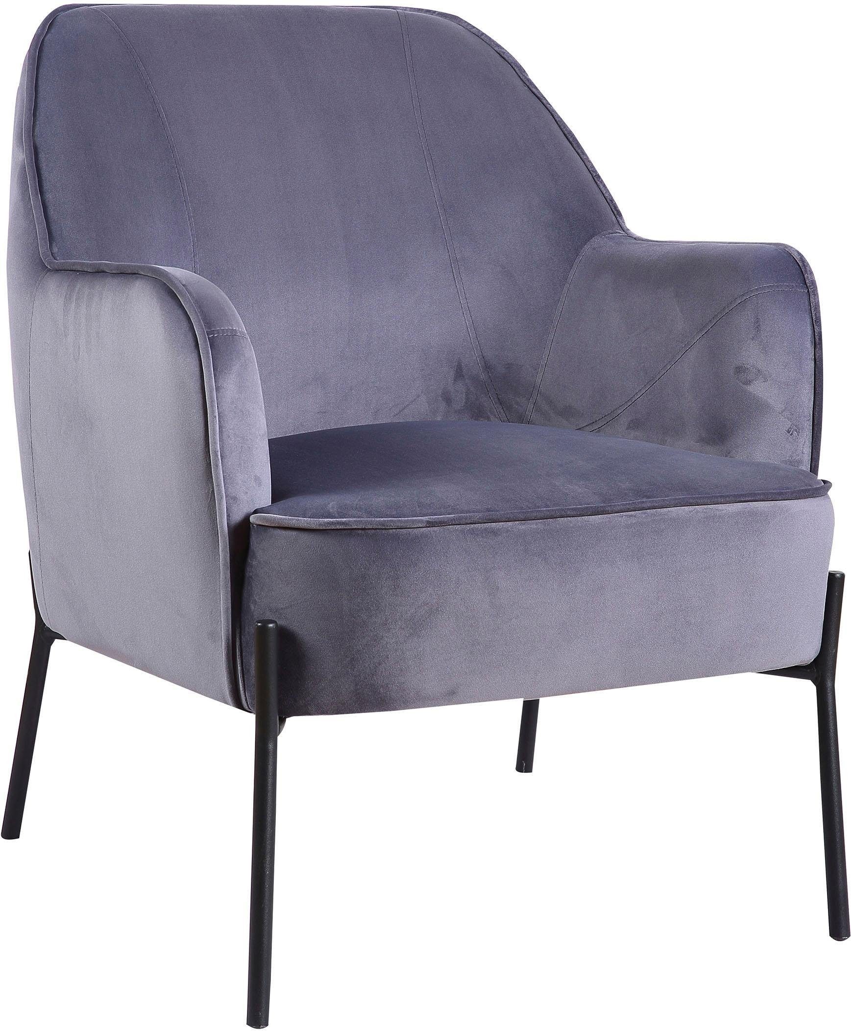 Homexperts Sessel »Tiffy«, (1 St.), Sessel wahlweise mit Hocker