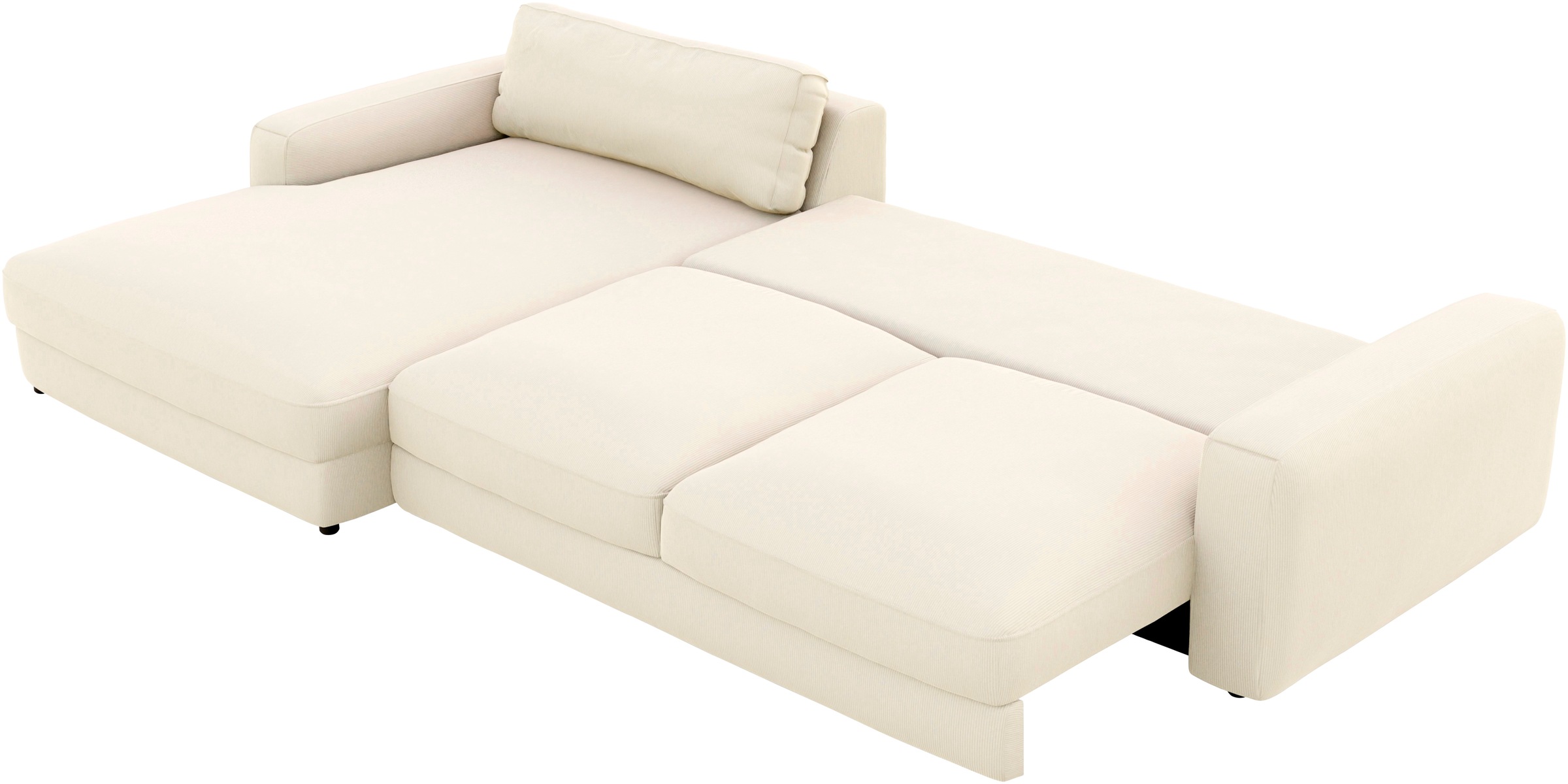 Places of Style Ecksofa »Bloomfield, bequem und elegant, OTTOs Choice, L-Form«, wahlweise mit Bettfunktion und Bettkasten