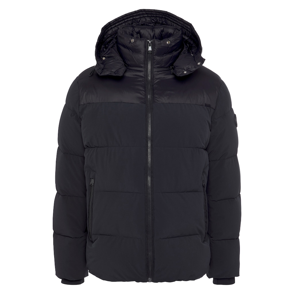 Joop Jeans Steppjacke »JJO-142Joshas«, mit Kapuze, mit Kapuze