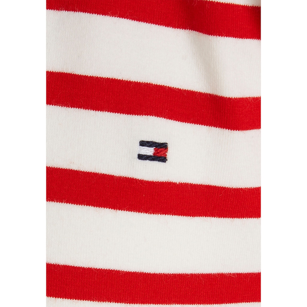 Tommy Hilfiger T-Shirt »STRIPED RUFFLE SLEEVE TOP S/S«