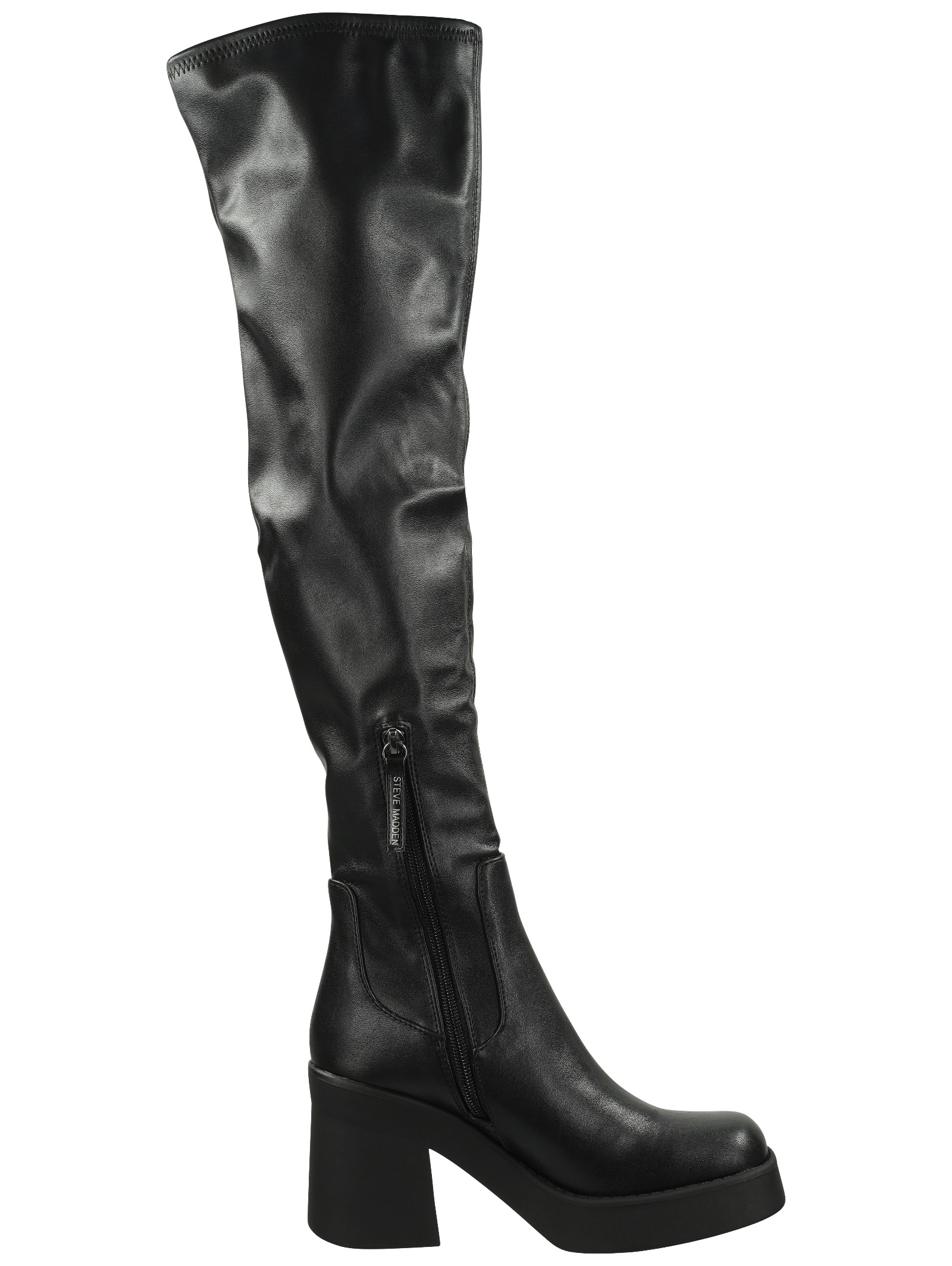 STEVE MADDEN Overkneestiefel "STEVE MADDEN Stiefel Lederimitat" günstig online kaufen