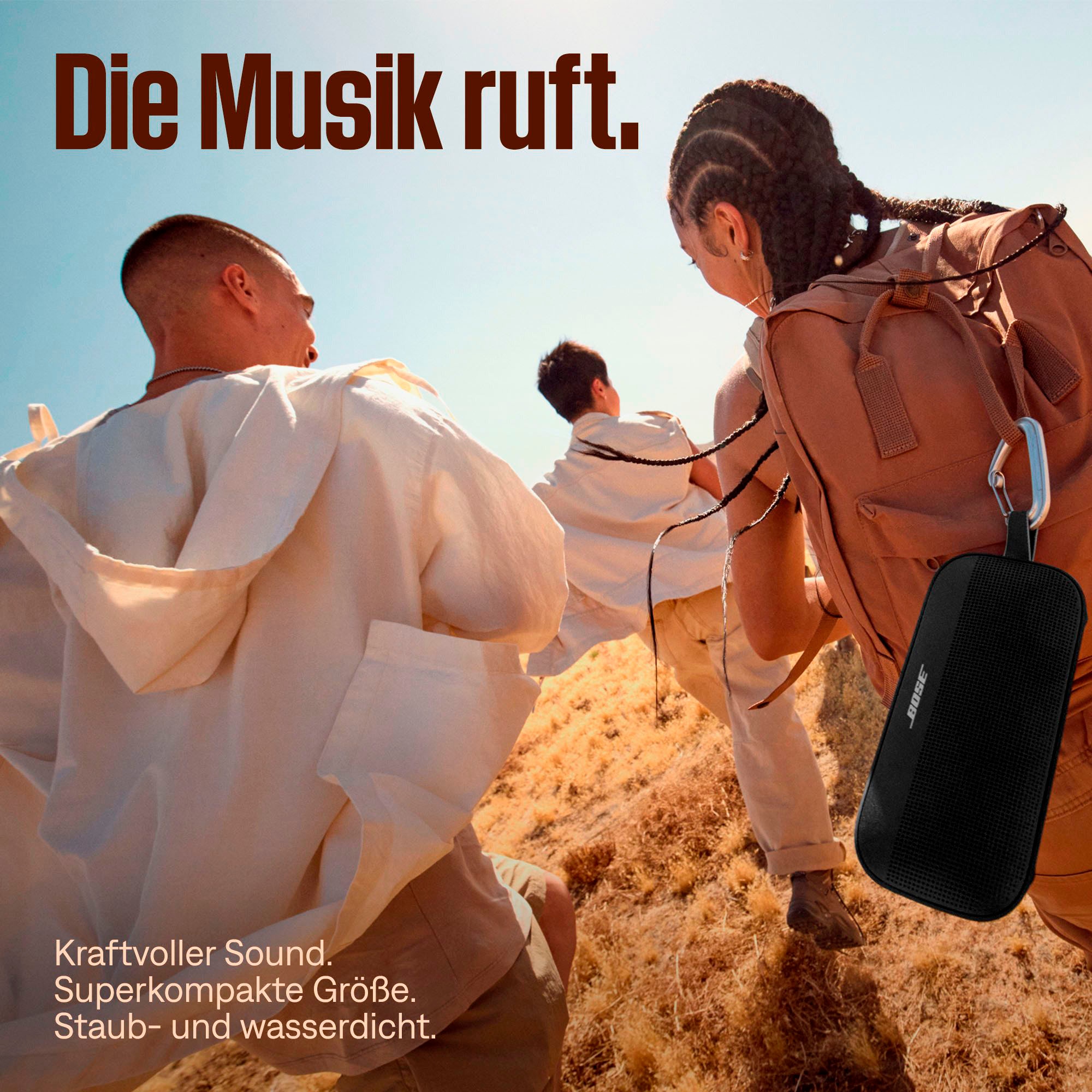 Bose Bluetooth-Lautsprecher »Soundlink Flex (2nd Gen) - 2er Set«, (Set)