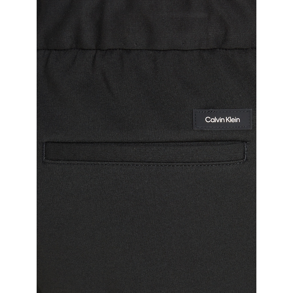 Calvin Klein Chinohose »COMFORT KNIT TAPERED PLEAT«