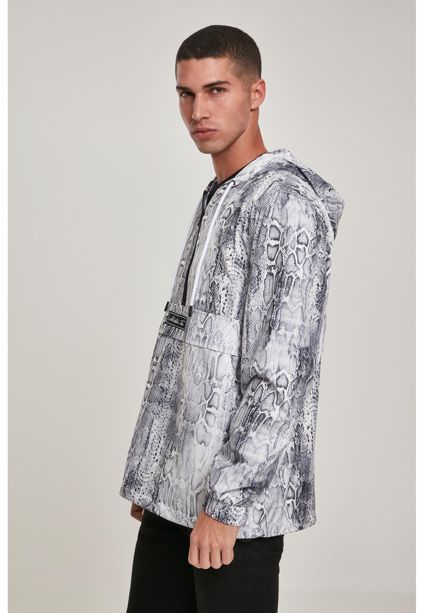 MisterTee Allwetterjacke »MisterTee Herren Mister Tee Snake Windbreaker«, (1 St.), ohne Kapuze