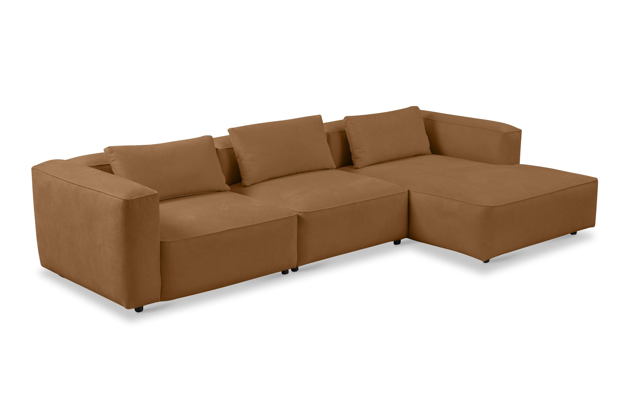 andas Ecksofa »Tvinnet«, Breite 317 cm, extra tiefe Sitzfläche, kubisches Sitzvergnügen