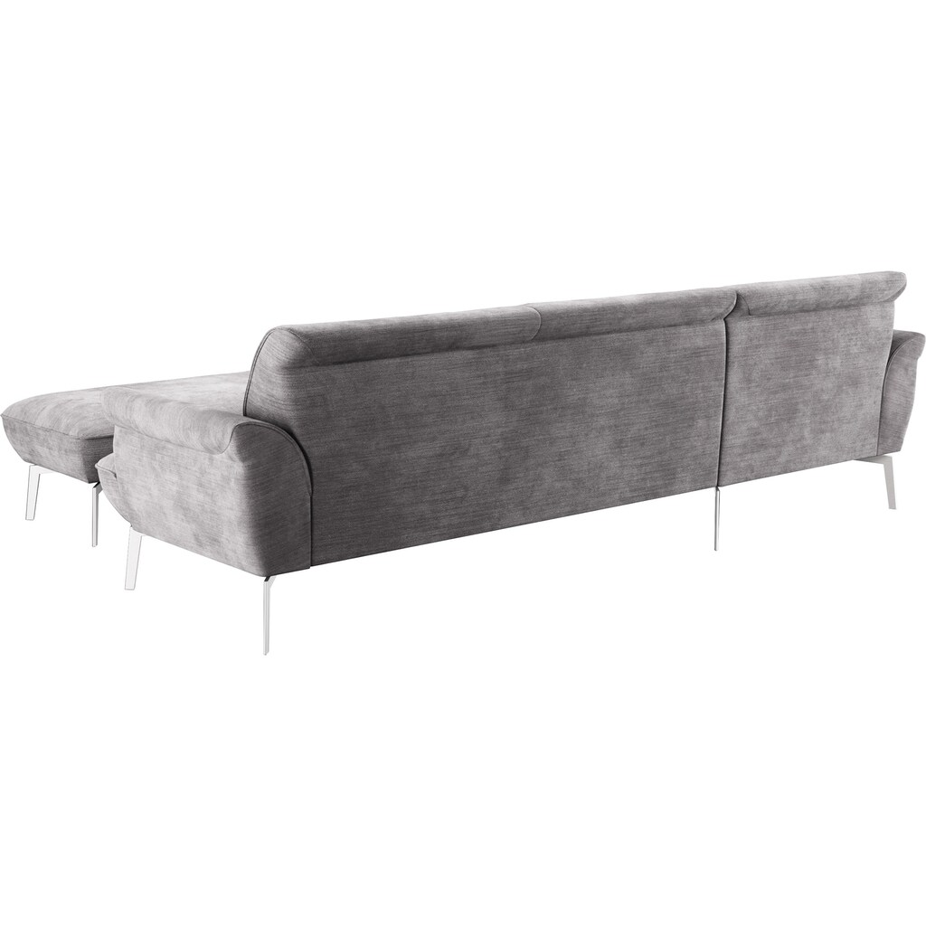 himolla Ecksofa »himolla 9900«, (mit Hocker)