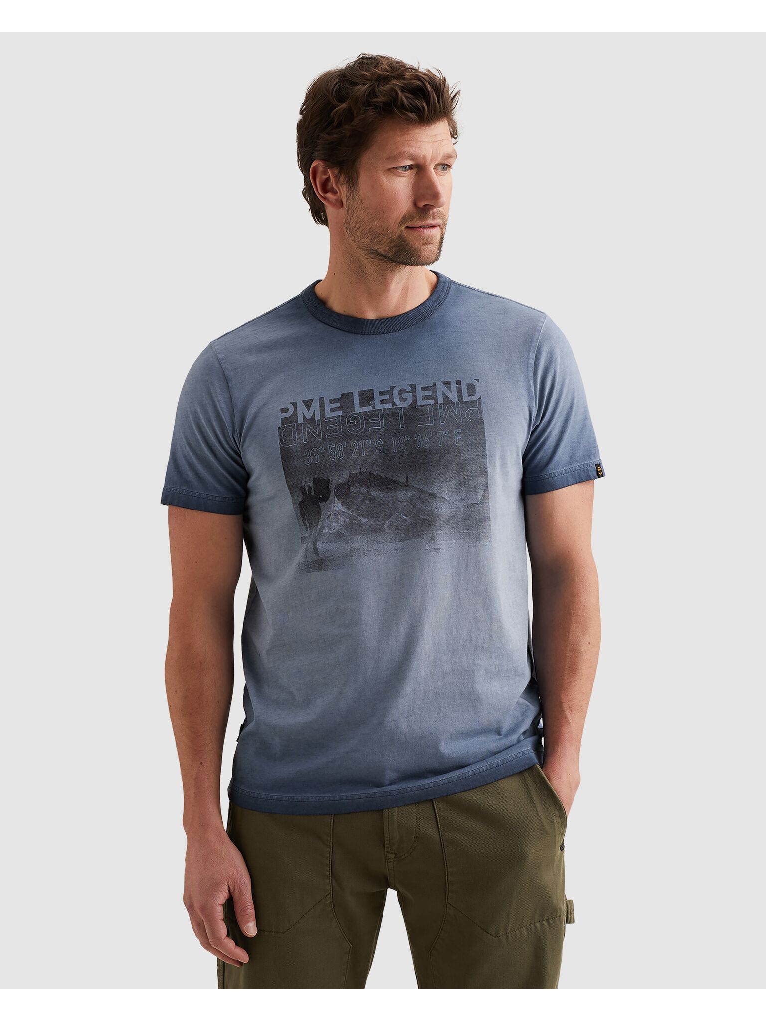 PME LEGEND T-Shirt "Scold dye artwork" Fotodruck