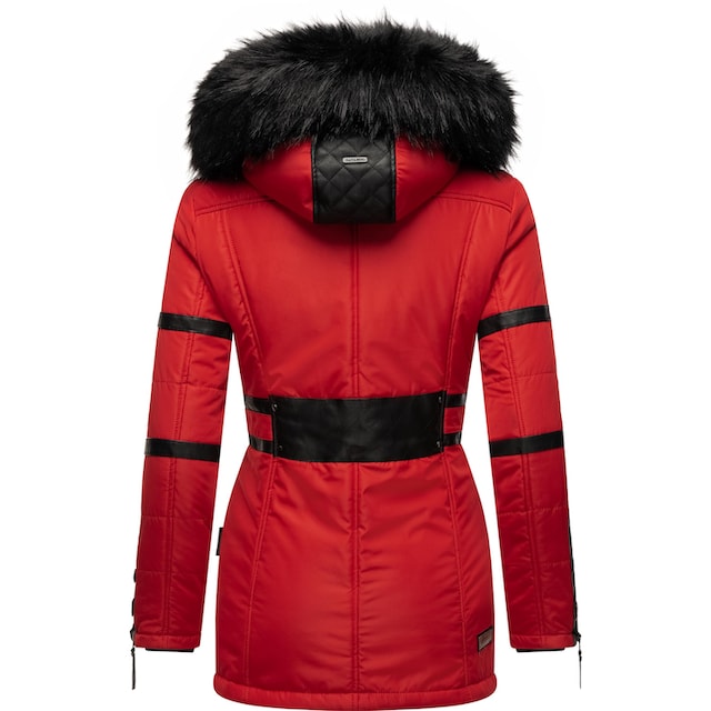 Navahoo Wintermantel »Moony«, stylischer Damen Winter Jacke mit Kapuze  bestellen | BAUR