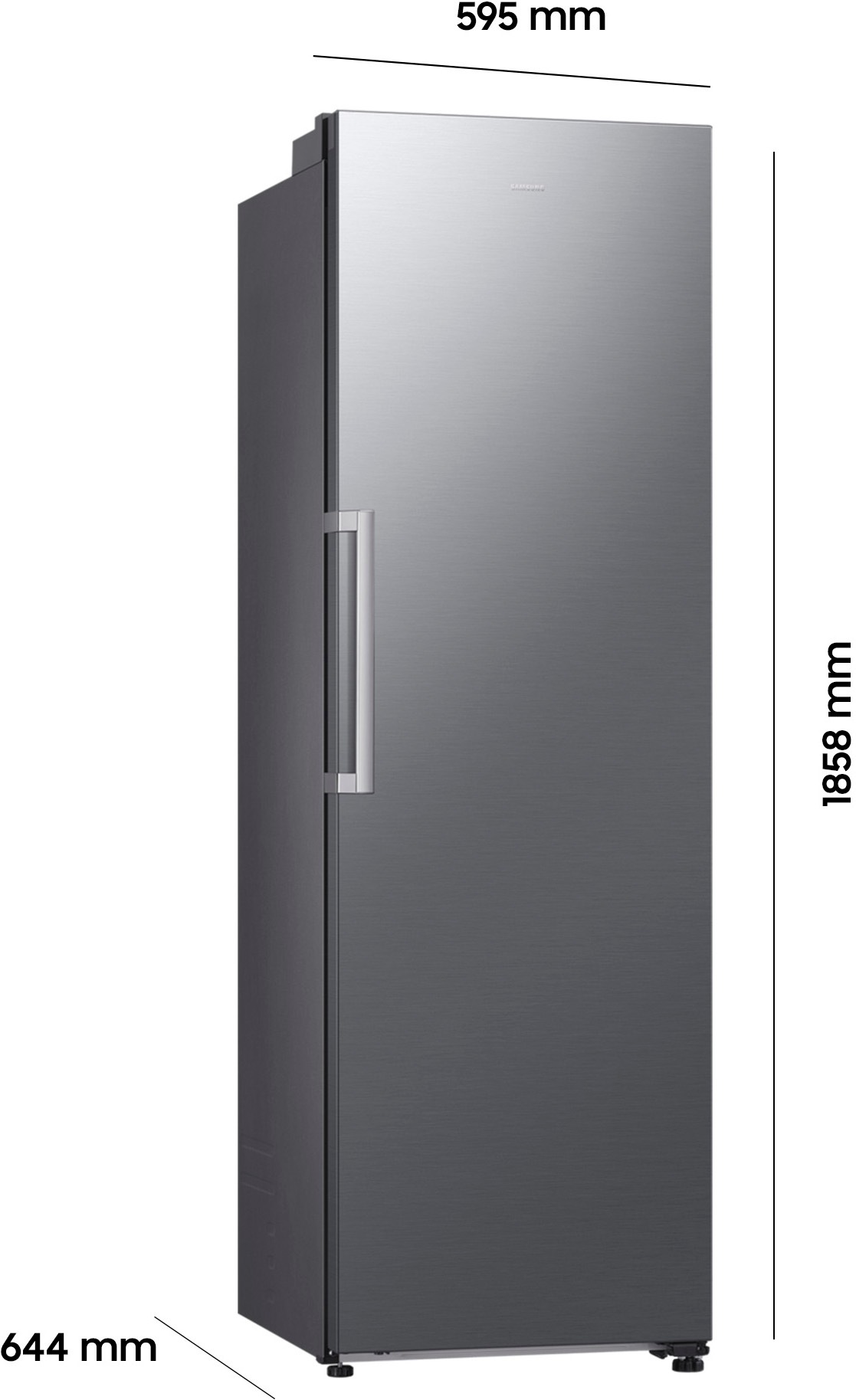 Samsung Kühlschrank »RR70H39FDTEF« 185,8 cm hoch 59,5 cm breit