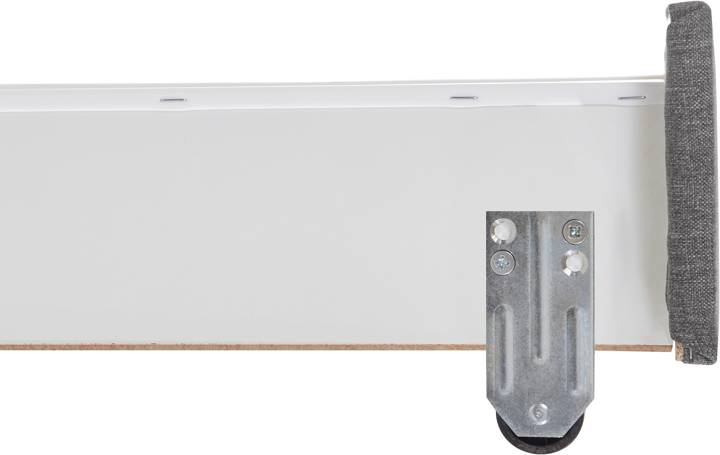 INOSIGN Boxbett »Luan«, Schubkästen, LED-Beleuchtung und Topper, in Breite 120 cm und 180 cm