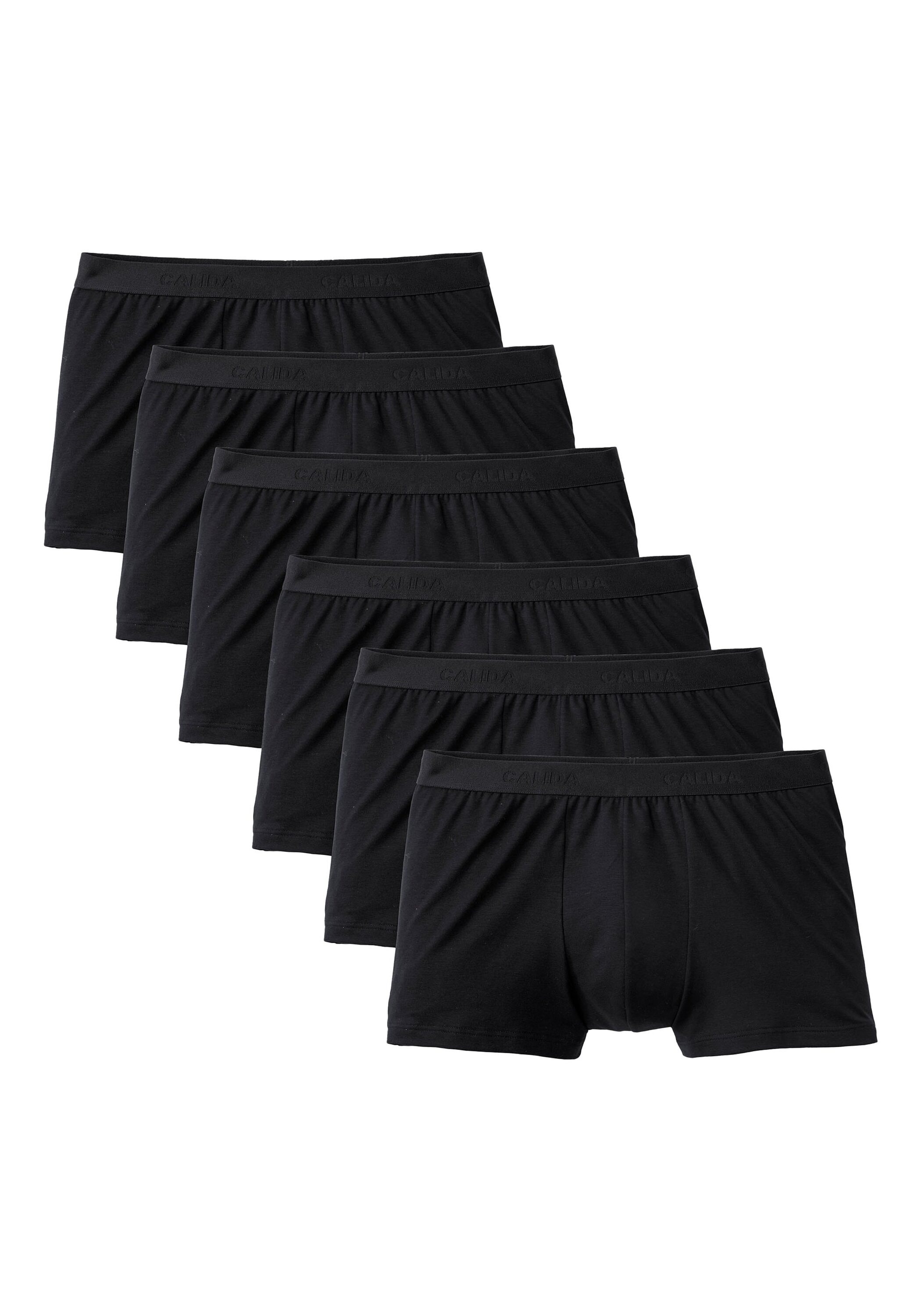 CALIDA Boxershorts "Boxershort New Boxer Natural Benefit 3P 6er Pack"