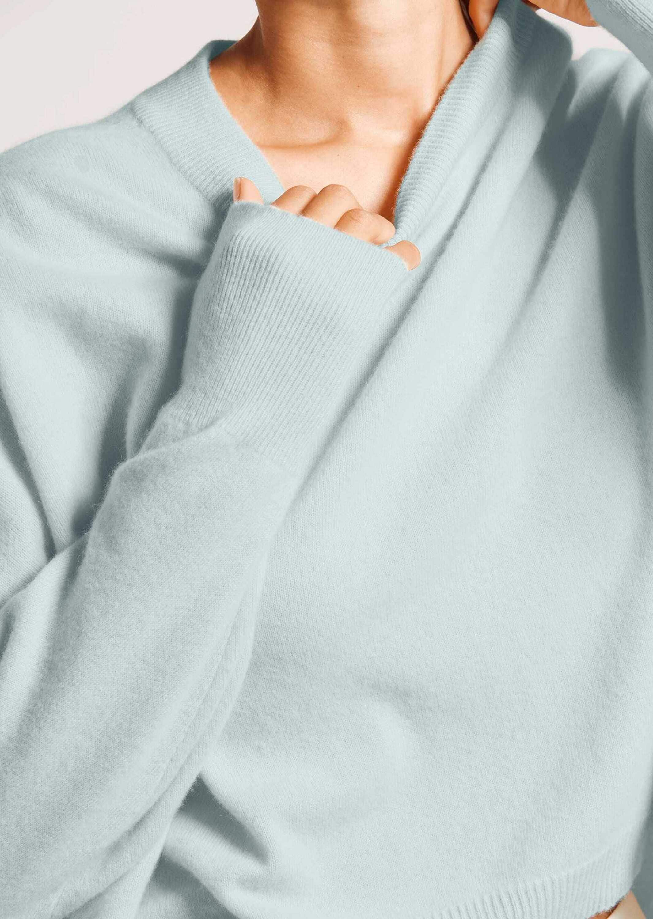 MADELEINE Longpullover »Strickpullover Kaschmir Pullover mit Rundhalsausschnitt« Oversized Look