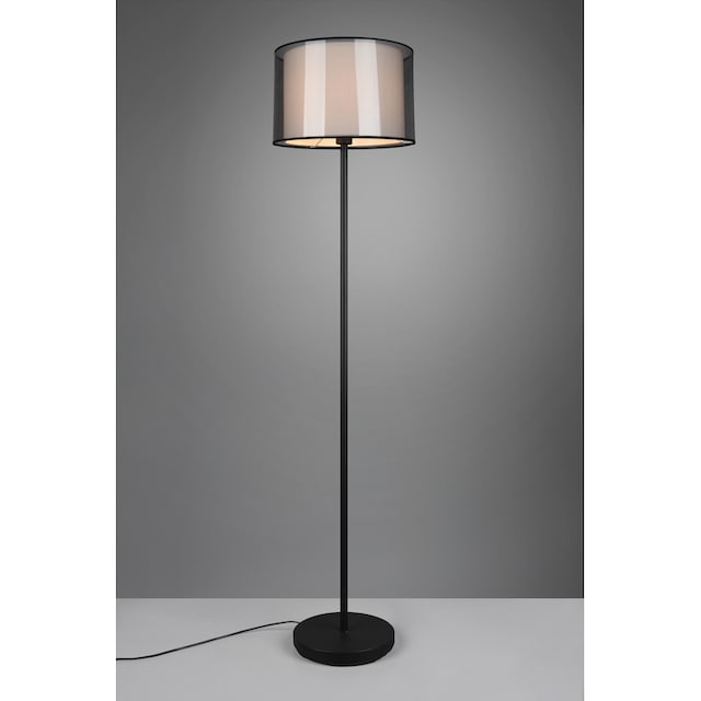 Stehlampe | of Style Organza-Schirm Fußschalter, flammig-flammig, Places transparenter Doppelschirm mit BAUR 1 Textil, »Liotta«,