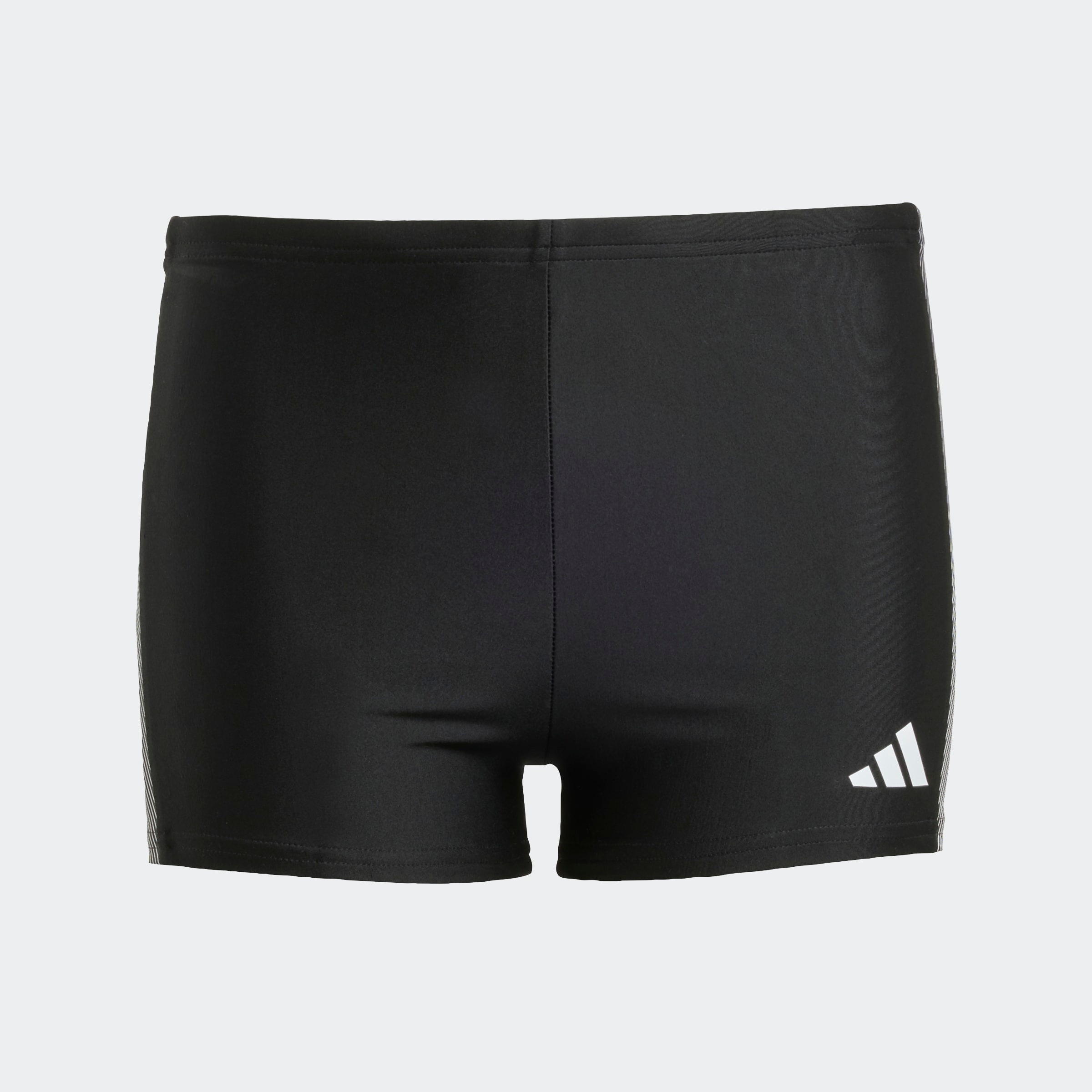 Badehose ADIDAS PERFORMANCE "COLORBLOCK 3-STREIFEN KIDS BOXER", Jungen, Gr. 140, N-Gr, schwarz, Obermaterial: 78% Polyamid, 22% Elasthan, Badehosen Badehose