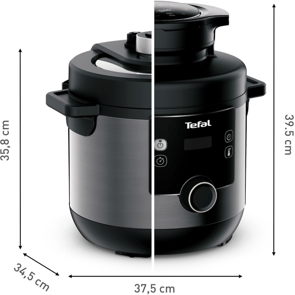 Tefal Multikocher »CY7788 Turbo Cuisine & Fry«, Schnellkochfunktion, 10 aut. Kochprogramme, 4 Extra Crisp Programme