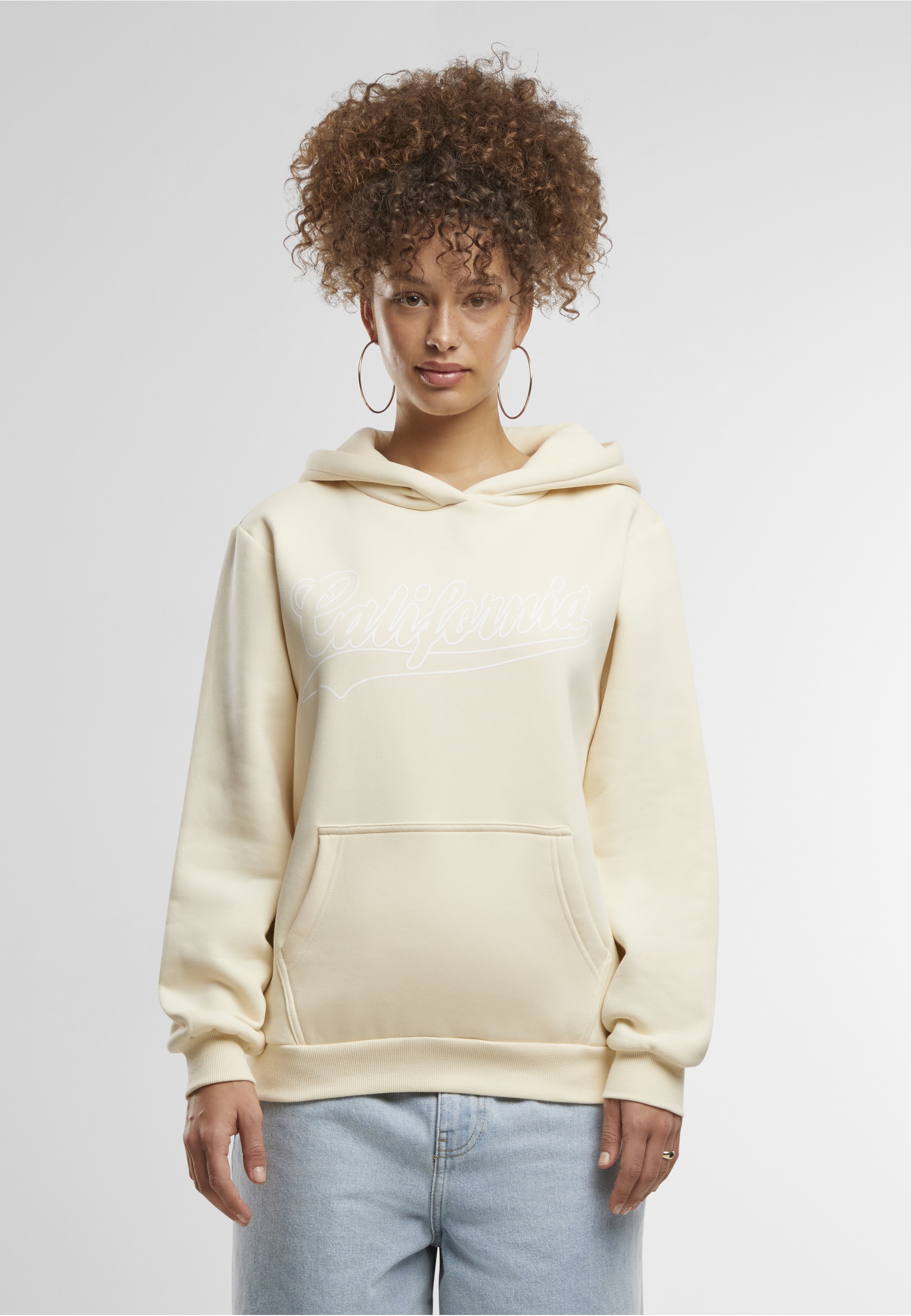 Miss Tee Kapuzensweatshirt »Miss Tee California Ladies Fluffy Hoody«
