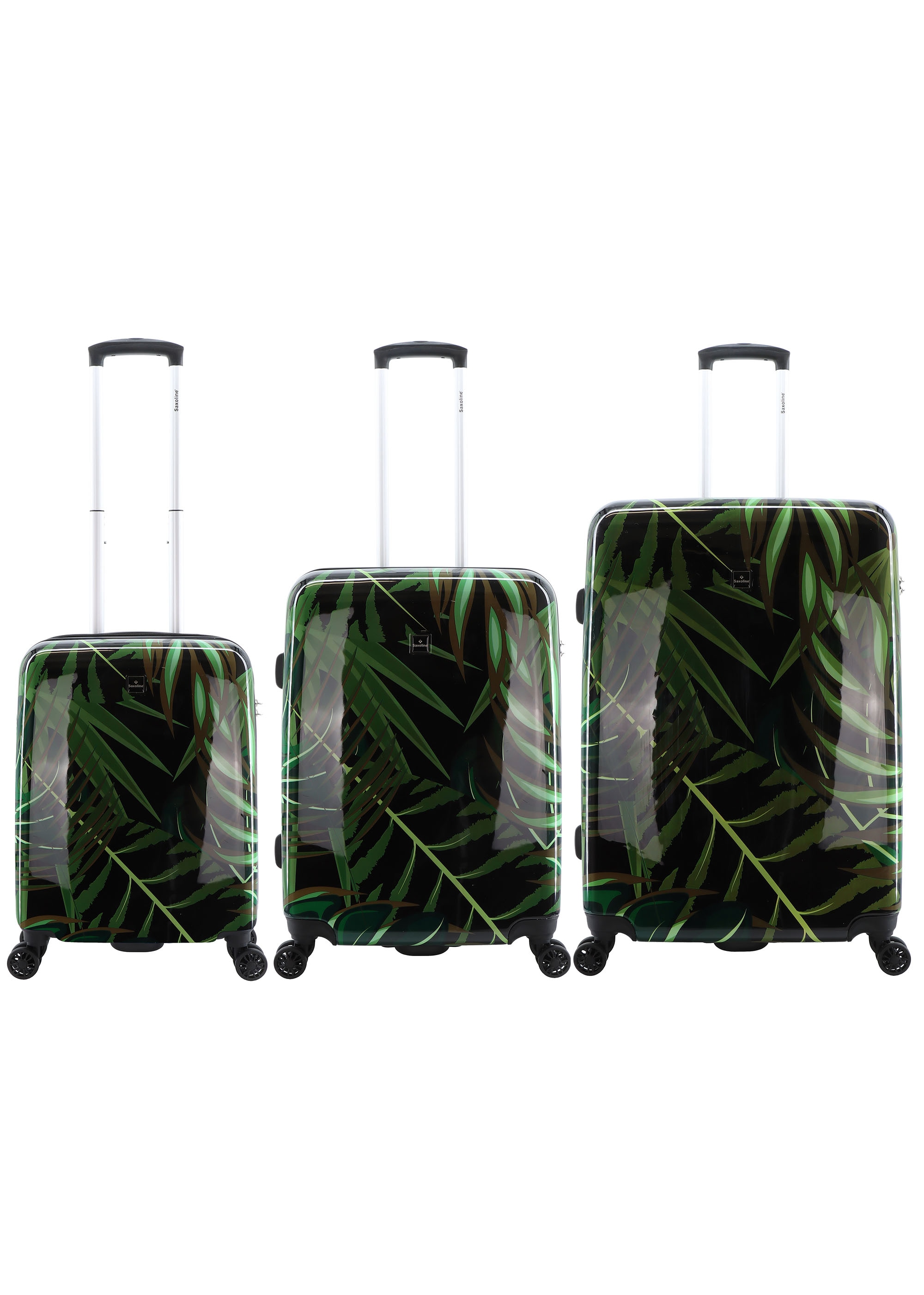 kaufen Saxoline® Koffer Leaves«, »Palm St.), Mit (3 Aluminium-Trolley-System BAUR |